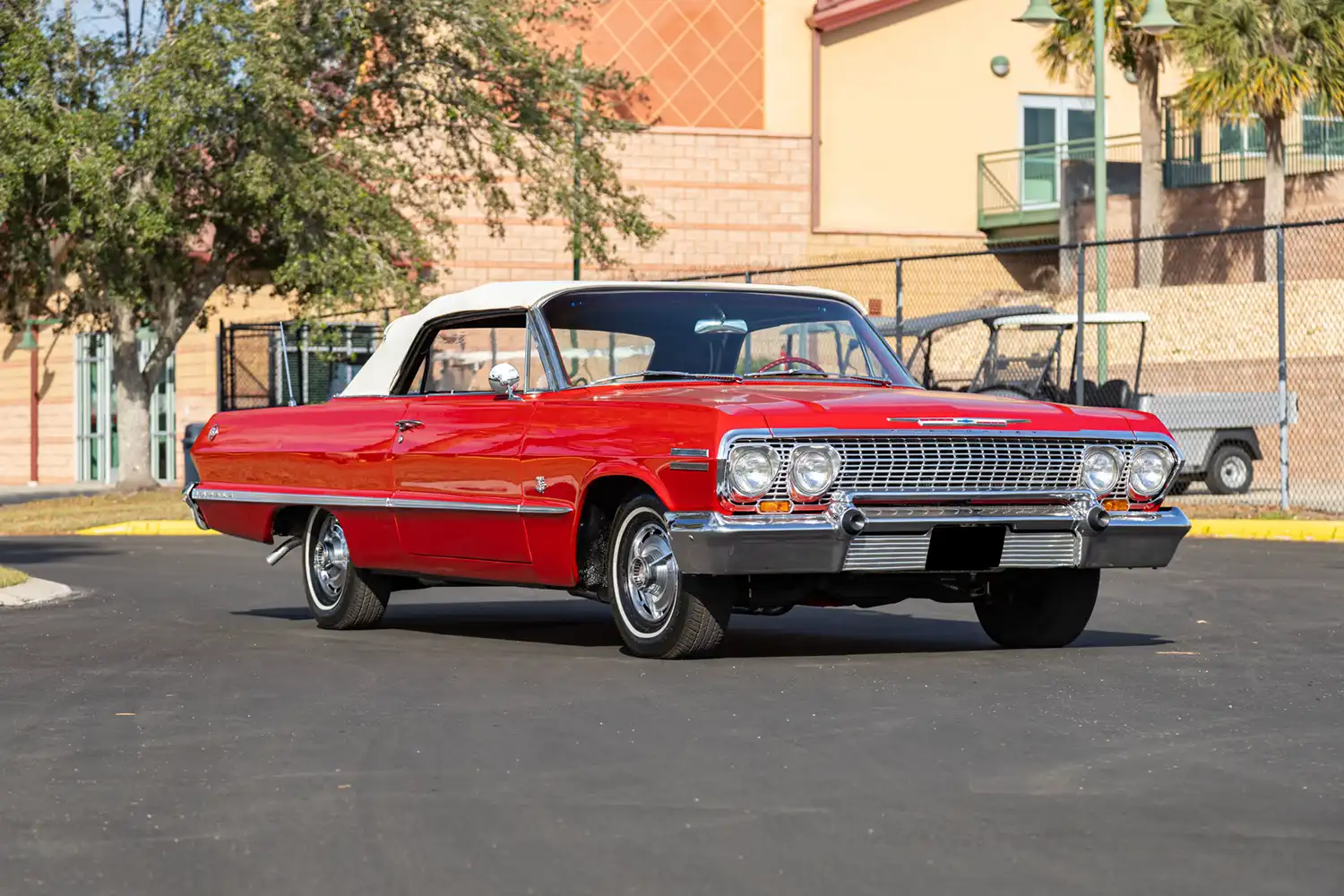 Red Hot Romance: A 1963 Chevrolet Impala Convertible