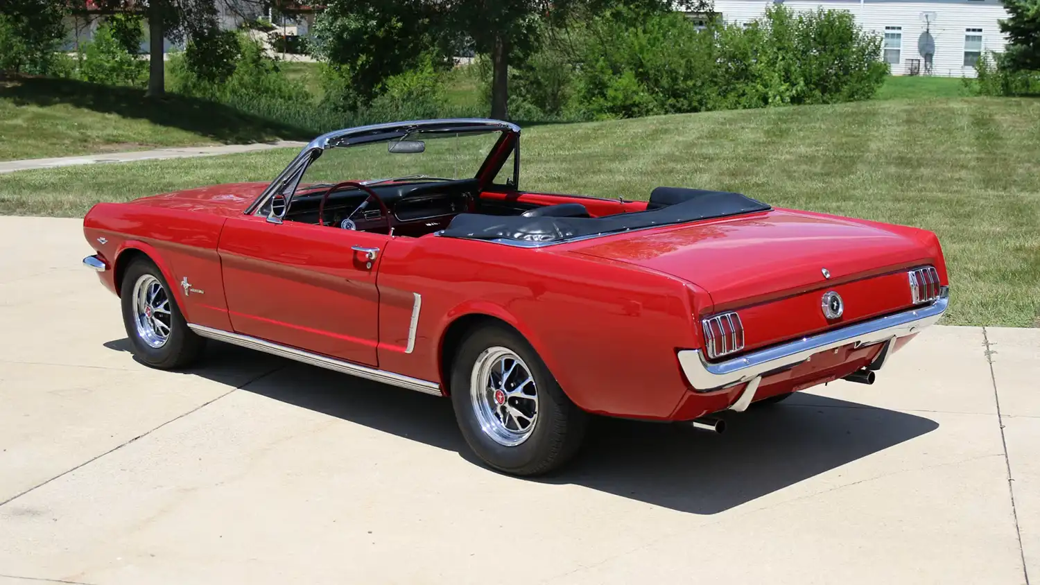 Classic Beauty: 1965 Ford Mustang Convertible