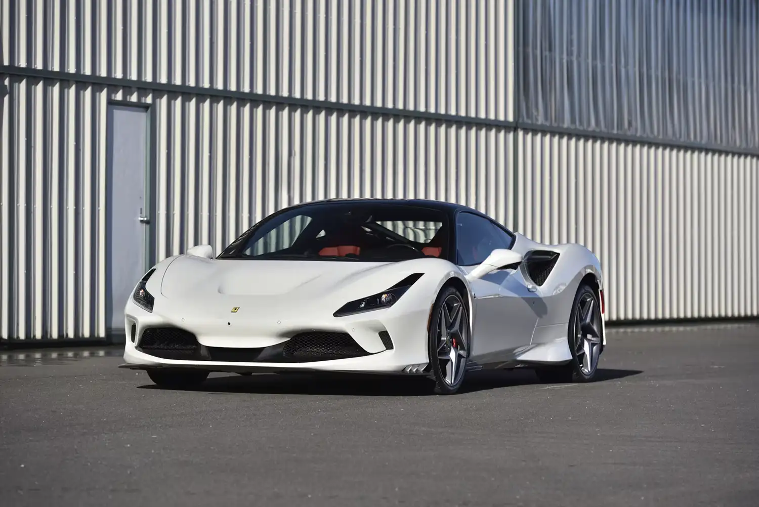 Embrace the Passion: A 2021 Ferrari F8 Tributo in Bianco Avus