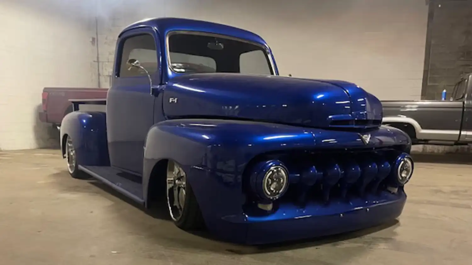 Blue Beauty: A 1951 Ford F1 Custom Pickup