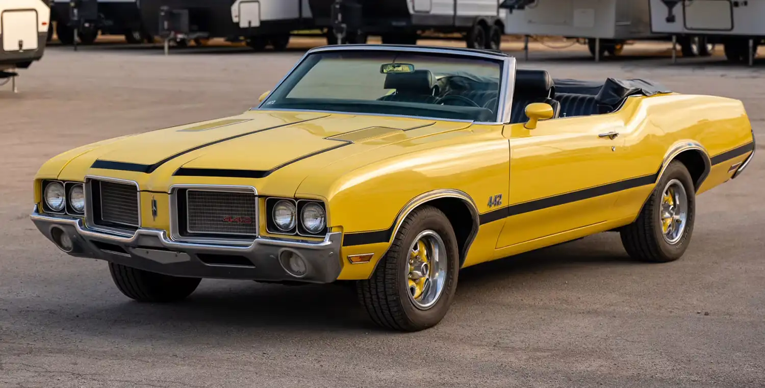 1972 Oldsmobile Cutlass Supreme Convertible: A Sunfire Yellow Dream