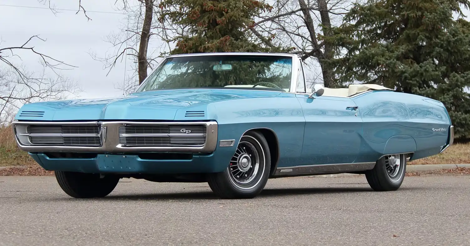 A Turquoise Dream: 1967 Pontiac Grand Prix Convertible