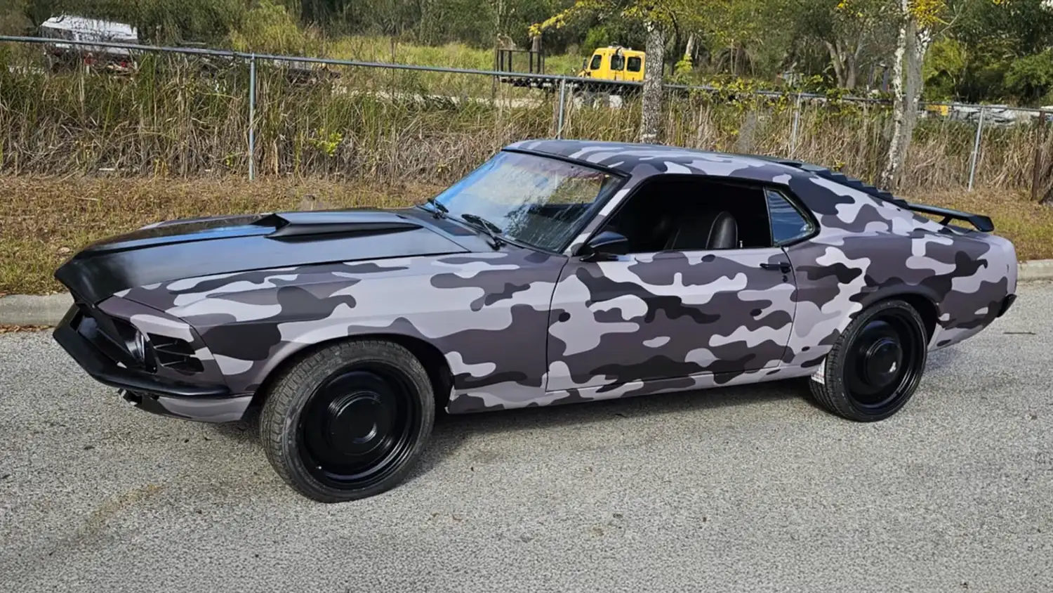 A Camouflaged Predator: 1970 Ford Mustang Fastback