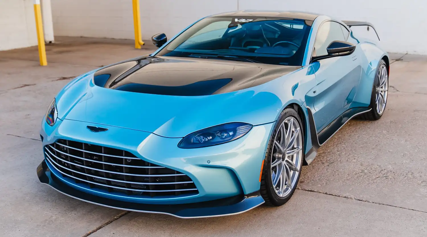 A Symphony of Speed: 2023 Aston Martin V12 Vantage