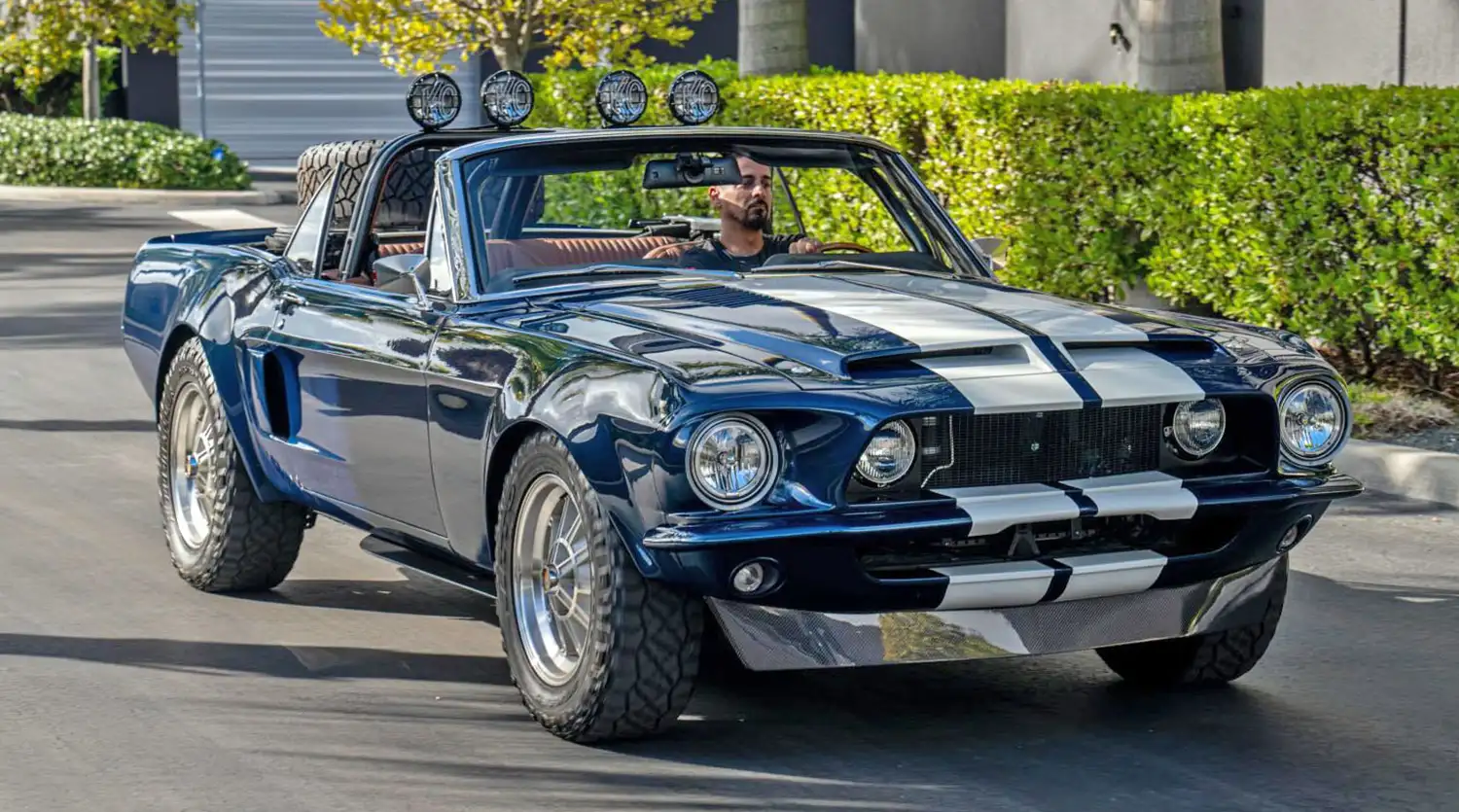 Coyote-Powered 1968 Mustang: A Safari-Style Spectacle