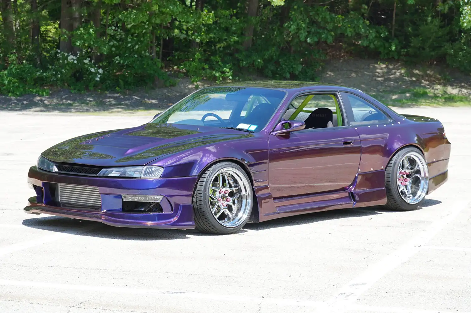 Modified 1993 Nissan Silvia: Drift Purple Passion