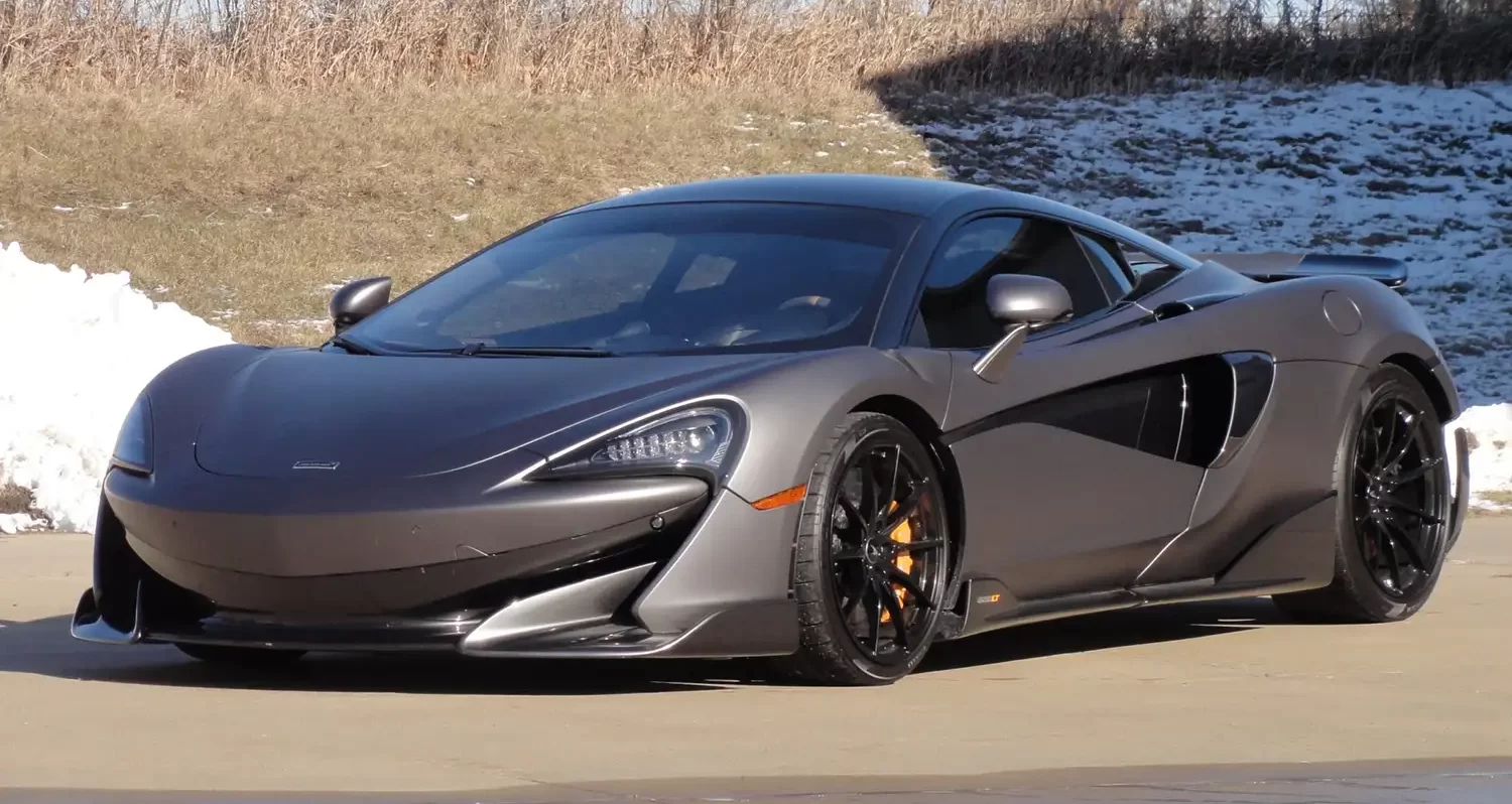 Matte Gray Menace: 2019 McLaren 600LT Coupe