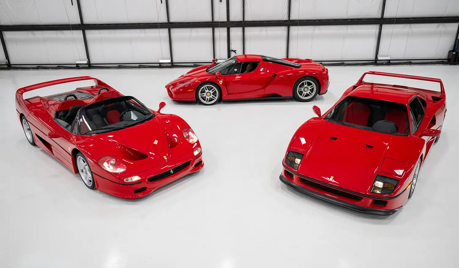 A Trio of Legends: Ferrari F40, F50, and Enzo to Headline RM Sotheby’s Miami Sale