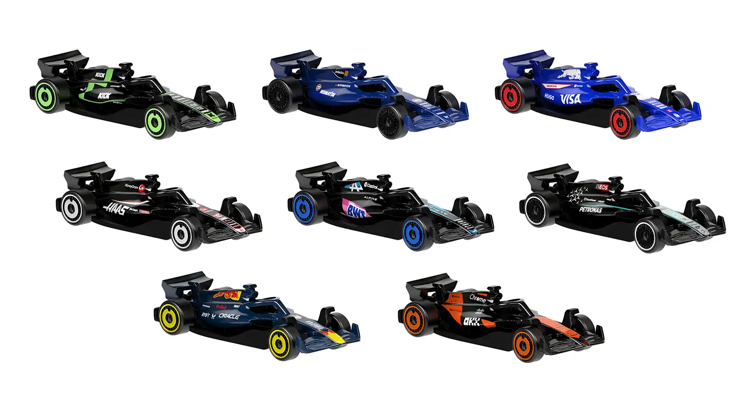 Race into 2025 with Hot Wheels’ F1 Collection