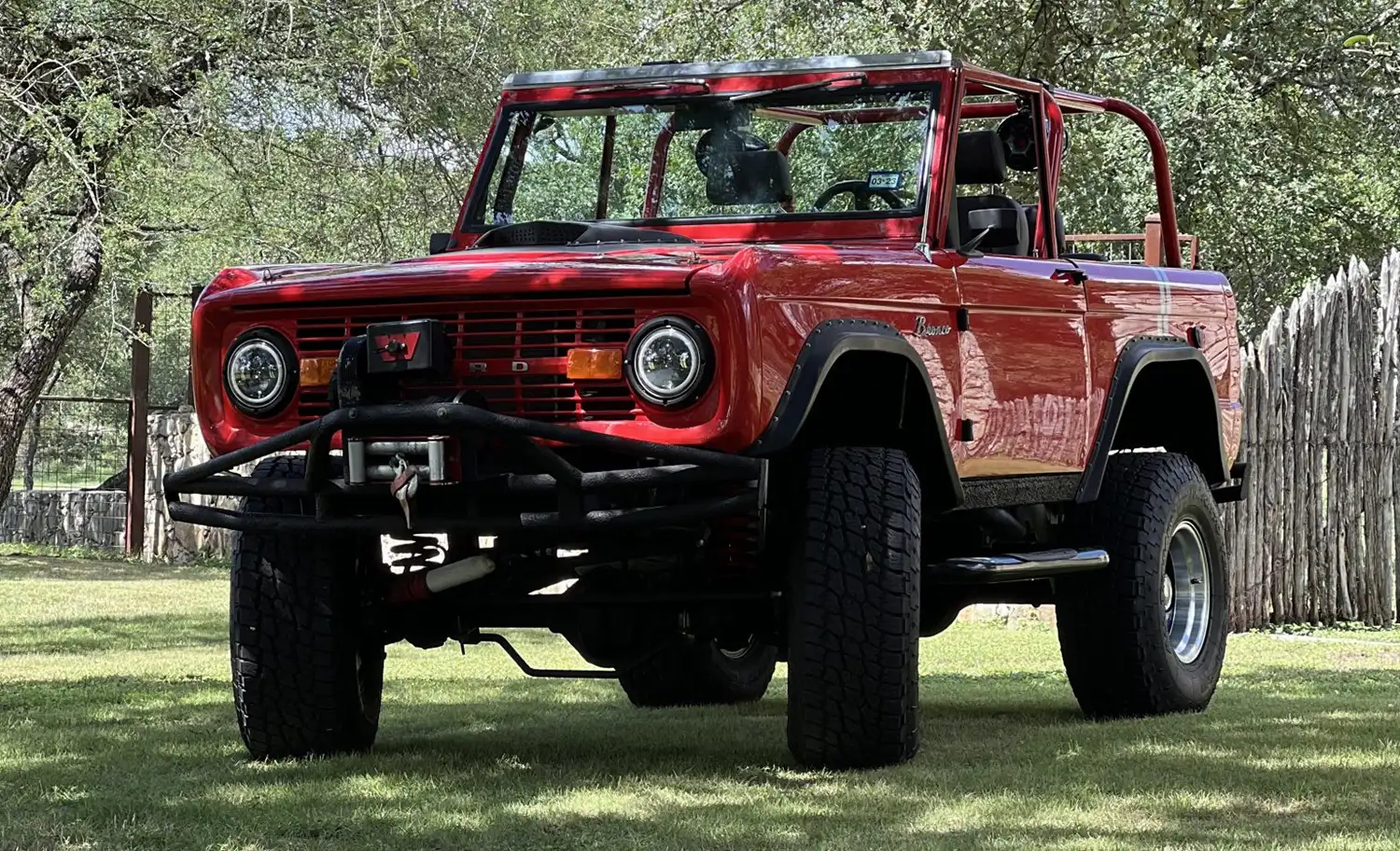 Restored 1973 Ford Bronco with Modern V8 Power