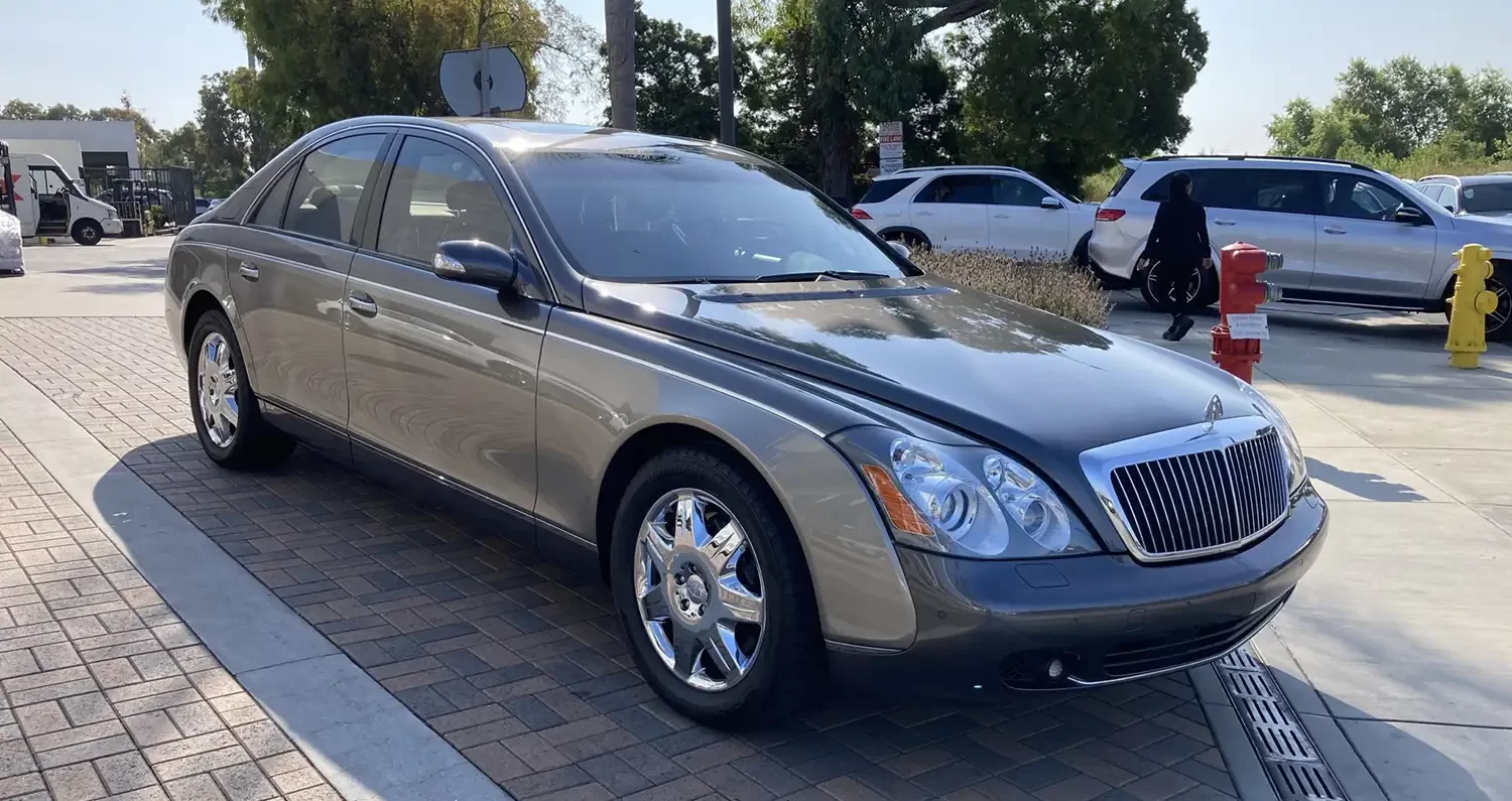 A Glimpse into Ultra-Luxury: A 6k-Mile 2006 Maybach 57