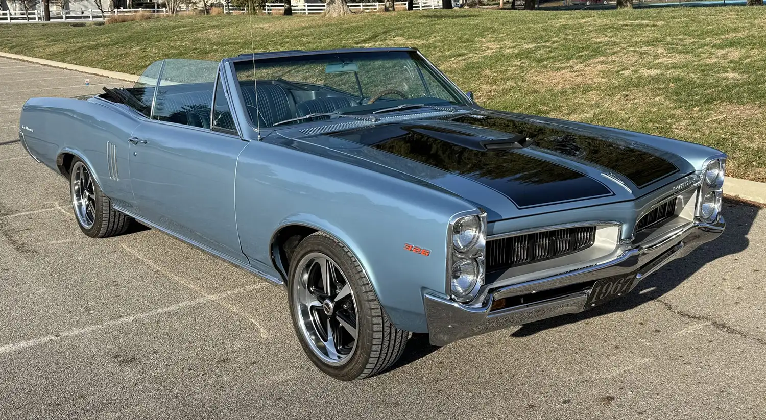 1967 Pontiac Tempest LeMans Convertible: A Restored Montreux Blue Beauty