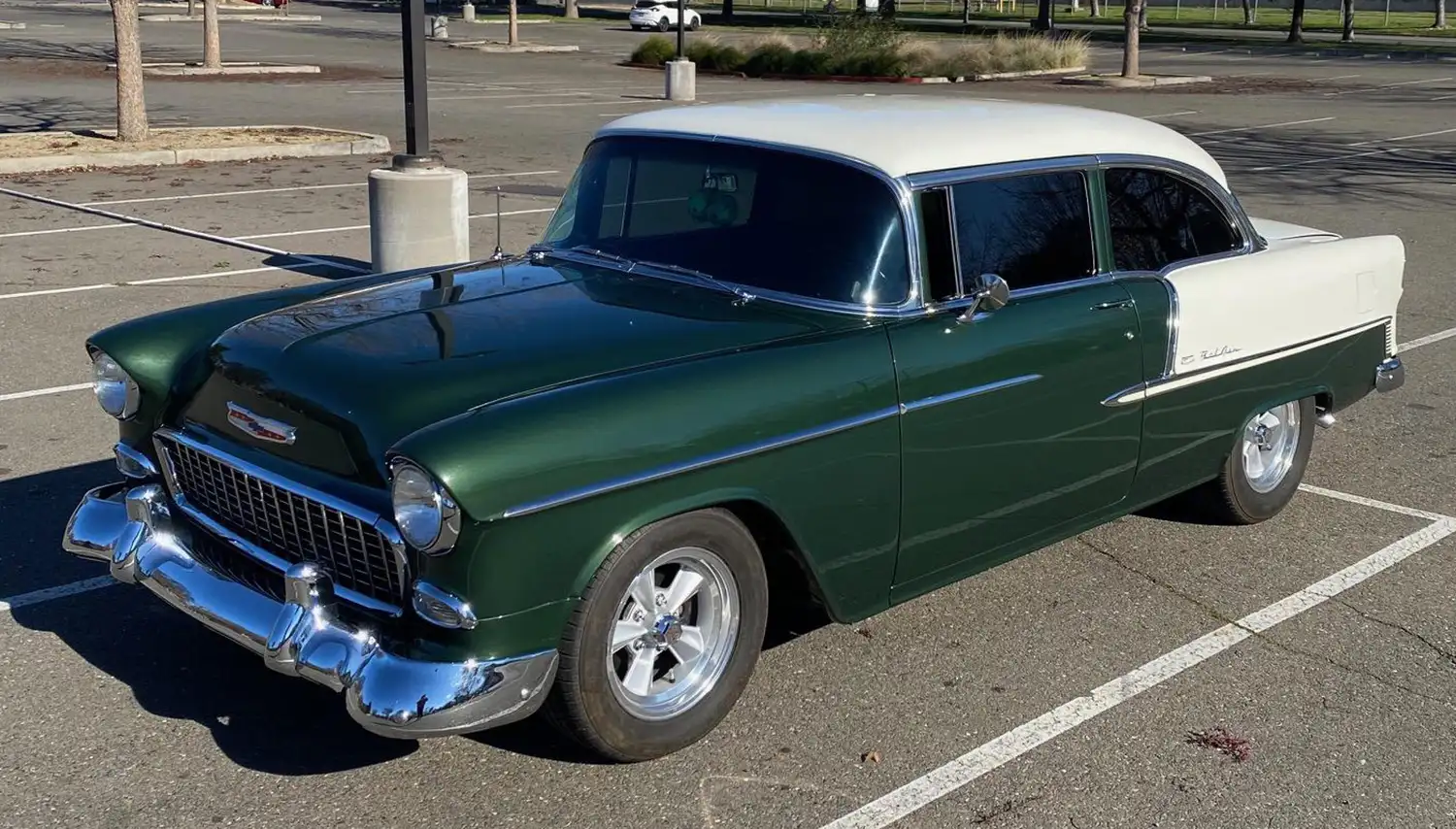 A Modern Heart in a 1955 Chevrolet 2-Door Sedan