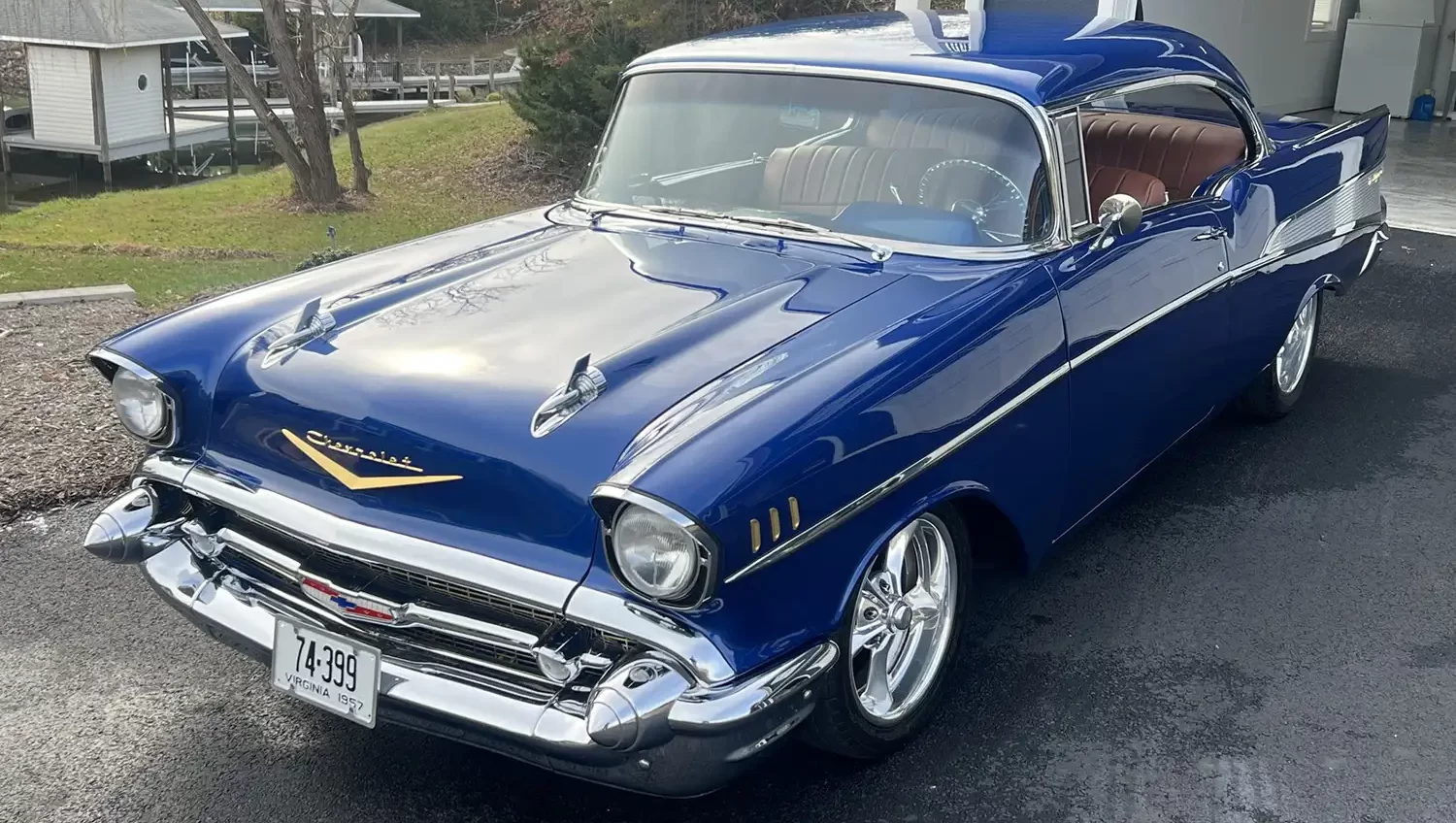 Blue Steel: Restored 1957 Chevrolet Bel Air