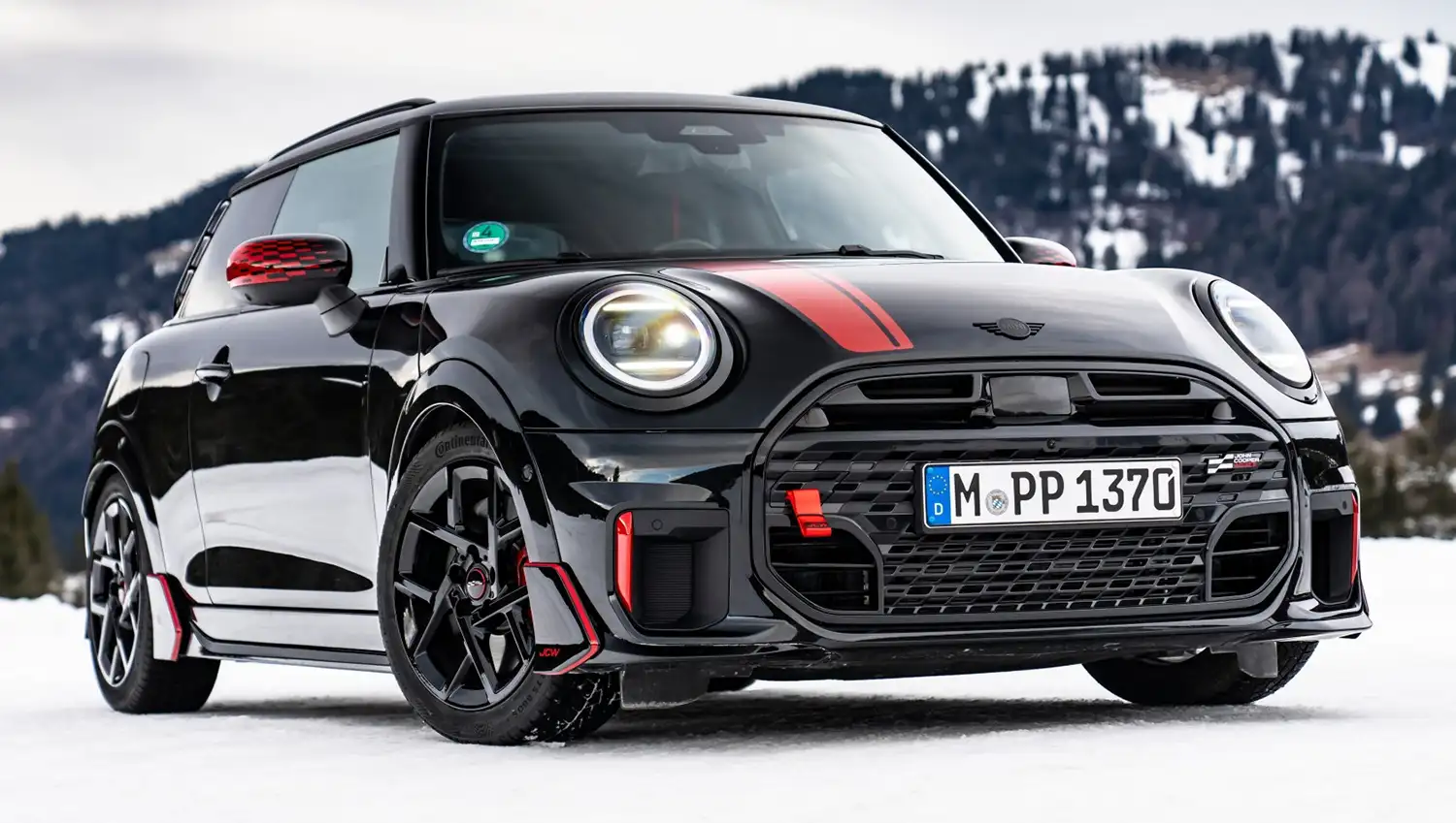 MINI John Cooper Works: Performance Meets Precision on Snow and Ice