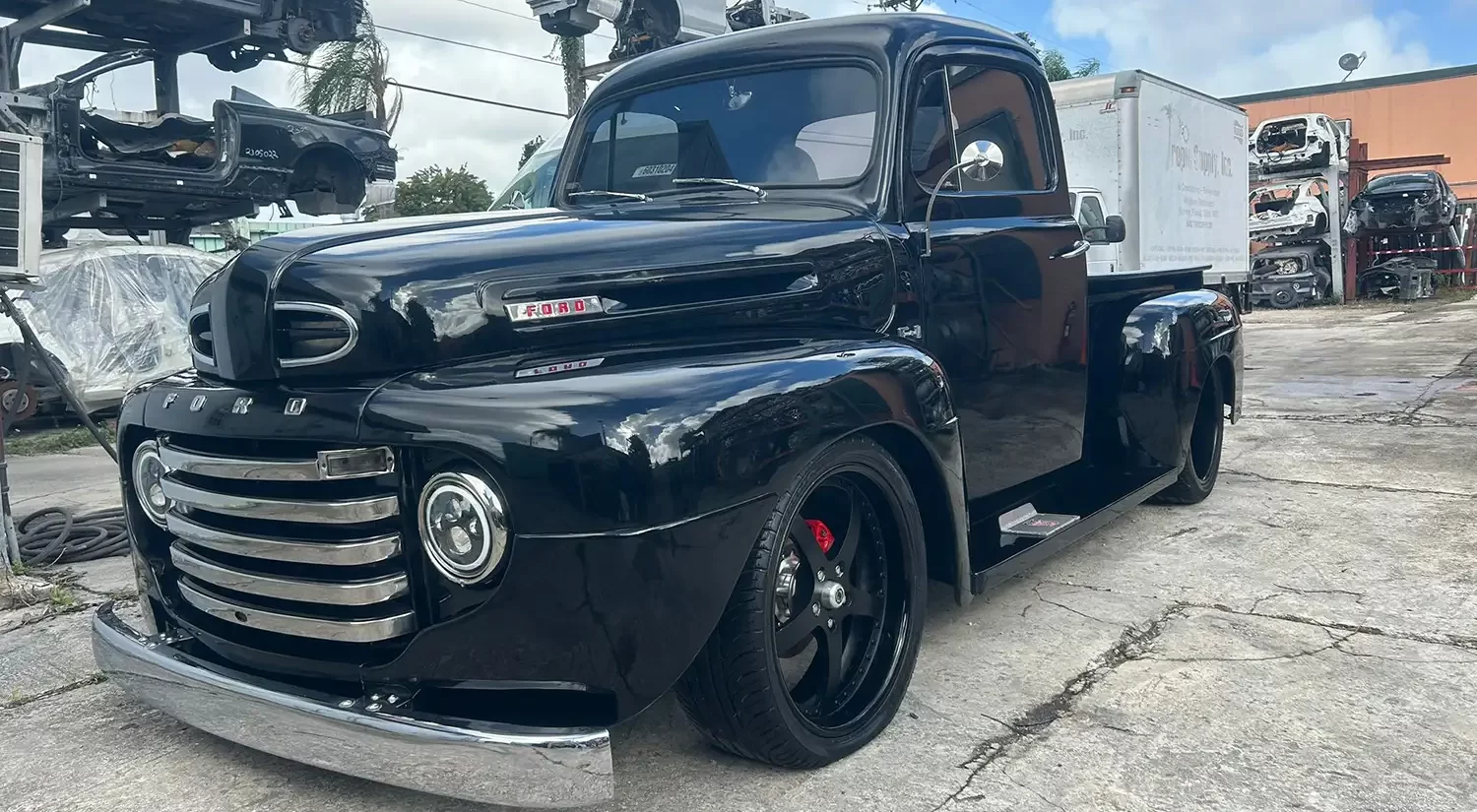 Restored 1948 Ford F-1 Pickup with Modern Performance