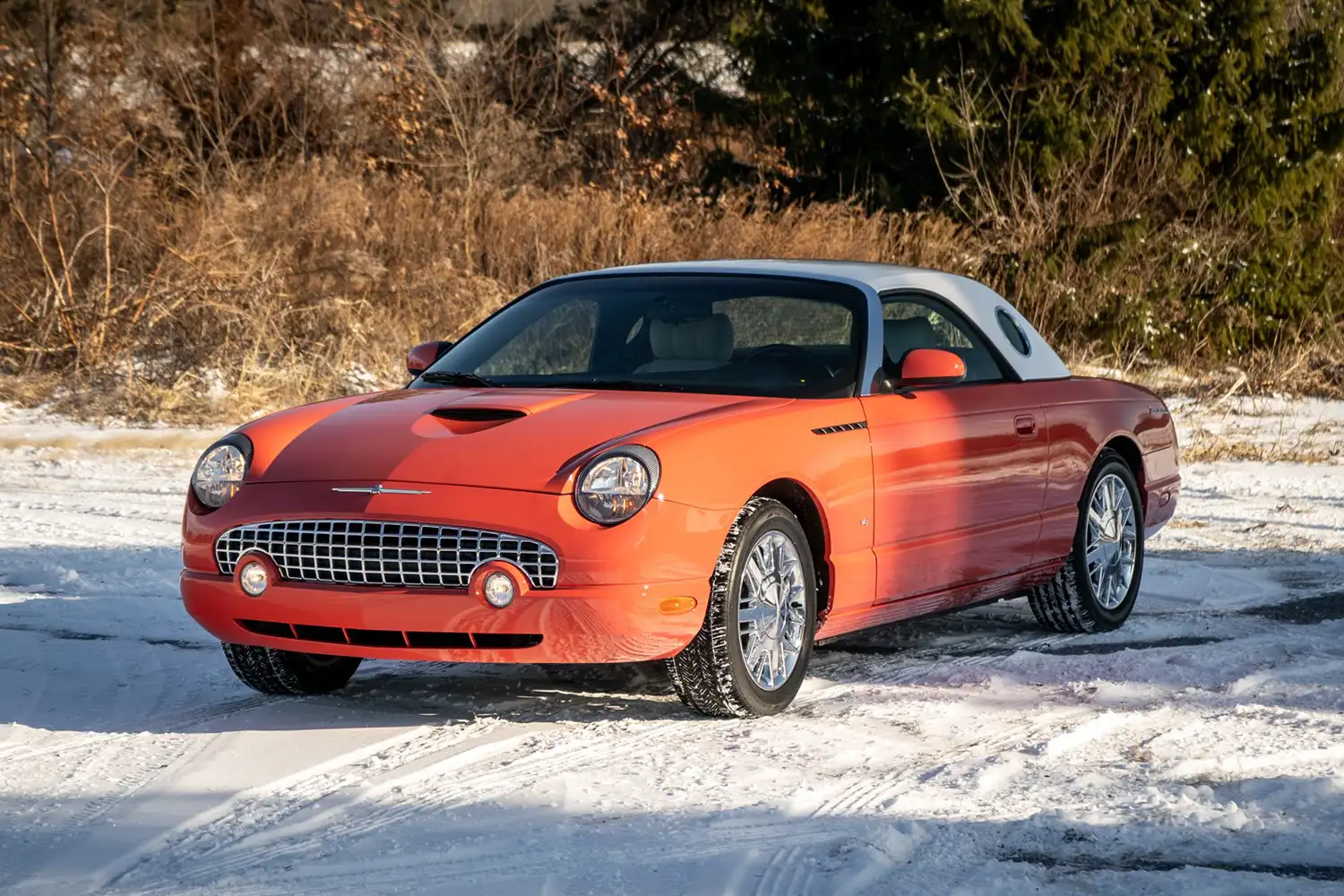 A Bond-Worthy Ride: The Low-Mileage 2003 Ford Thunderbird 007 Edition