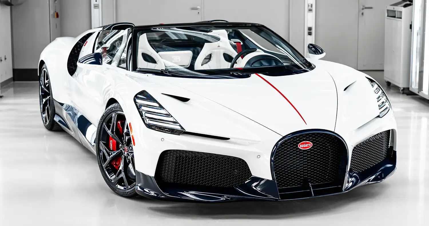 W16 Swan Song: Bugatti Delivers the First Mistral