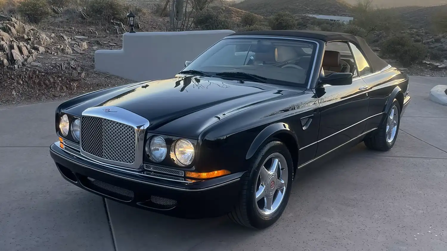 Raven Royalty: A 1999 Bentley Azure Mulliner Convertible’s Exclusive Elegance