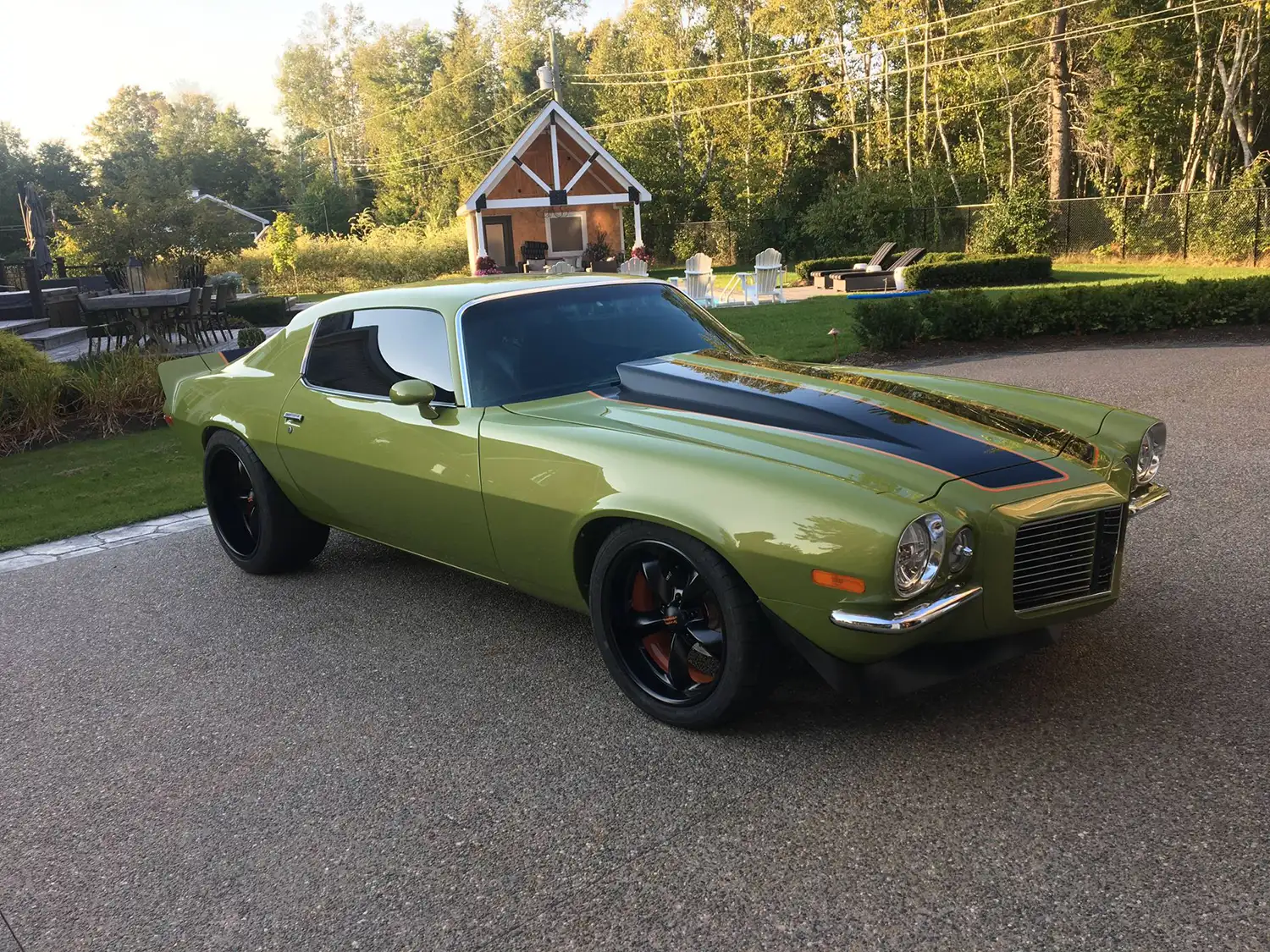 1973 Chevrolet Camaro Z28: A Stunning Split Bumper Restomod with Modern Performance