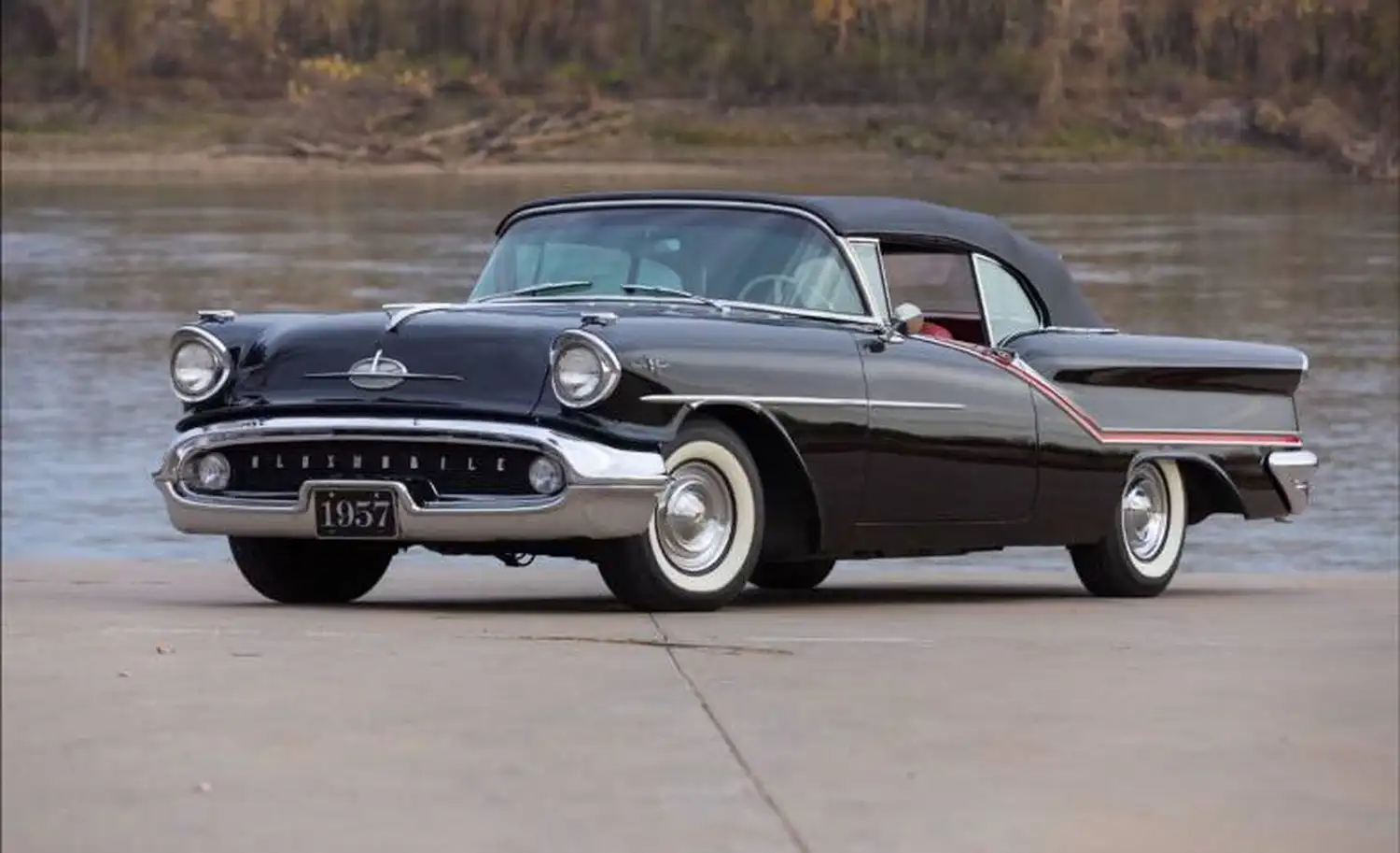 Starlight Cruiser: A 1957 Oldsmobile 98 Convertible