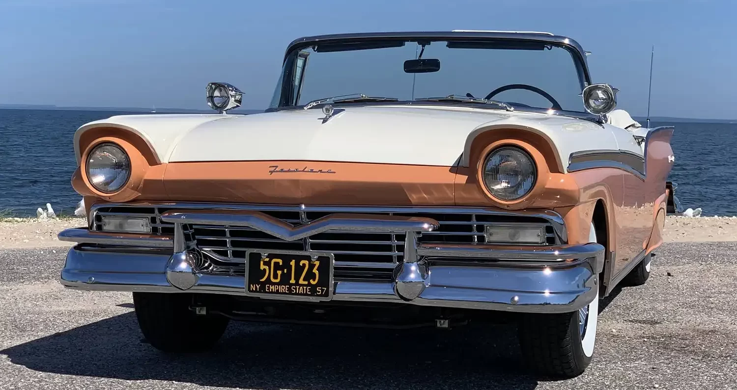 Sunset Cruiser: A 1957 Ford Fairlane 500 Sunliner