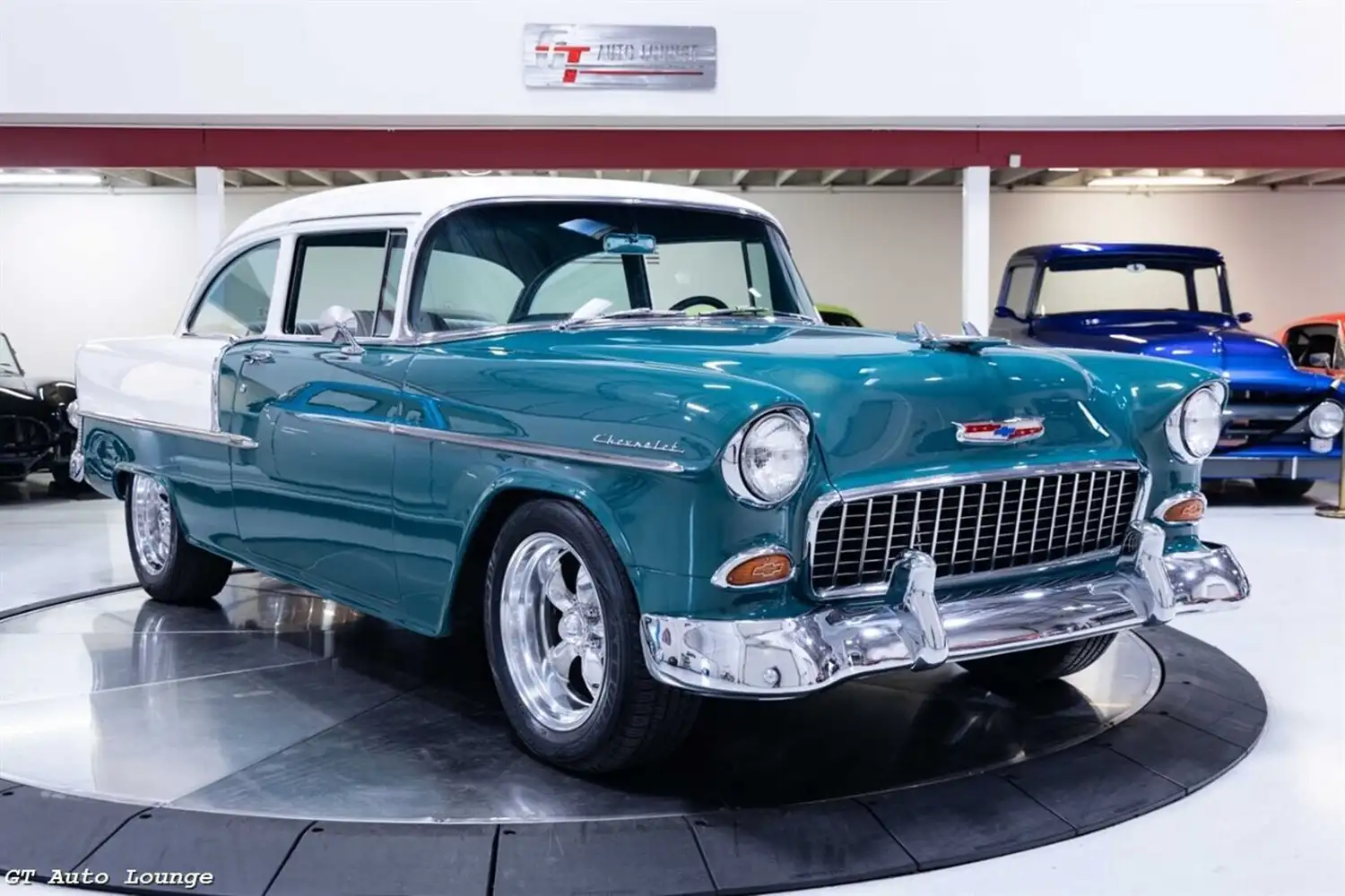 Emerald Elegance: A 1955 Bel Air Restomod