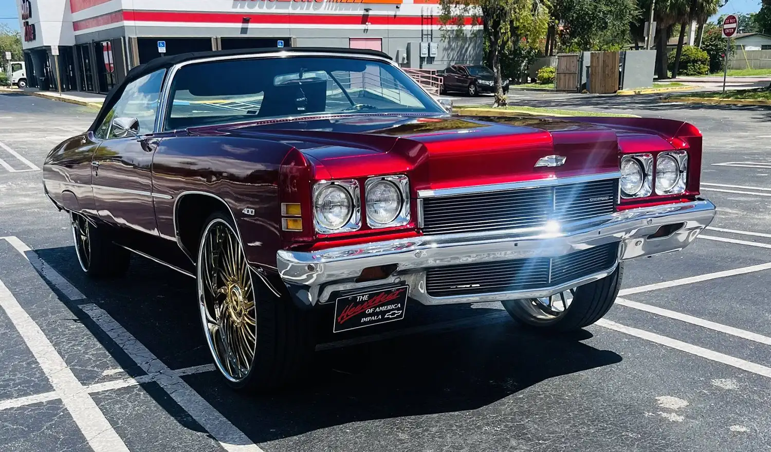 1972 Chevrolet Impala Convertible: Kandy Red Cruiser with Modern Flair