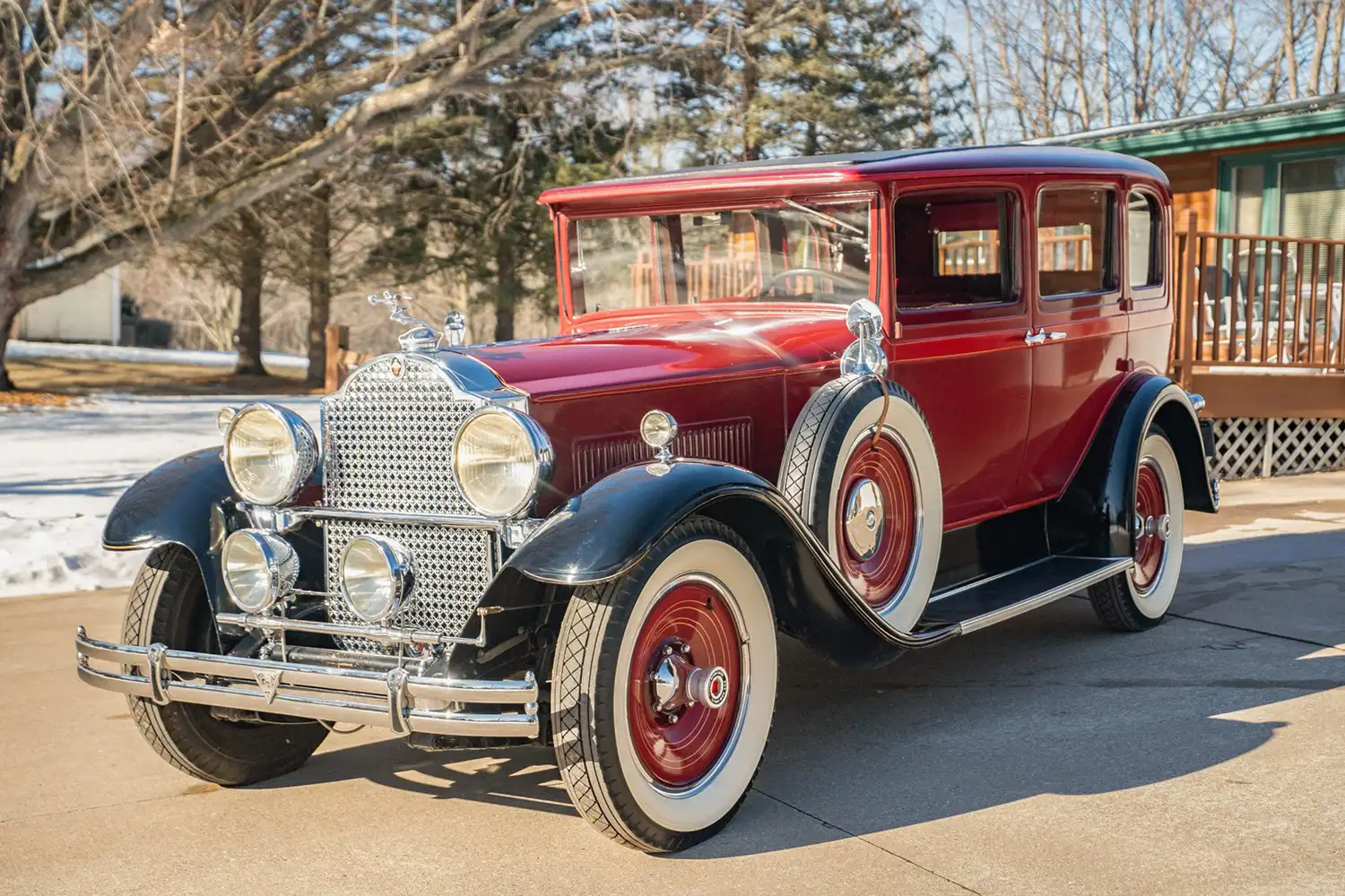 A Maroon Marvel: The 1930 Packard Standard Eight Model 726 Sedan