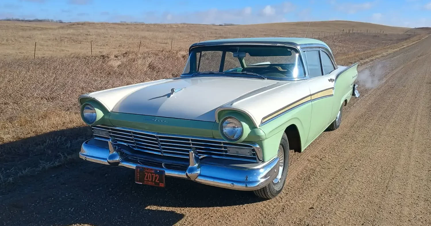 Low-Mile Survivor: 1957 Ford Fairlane 500 Club Sedan