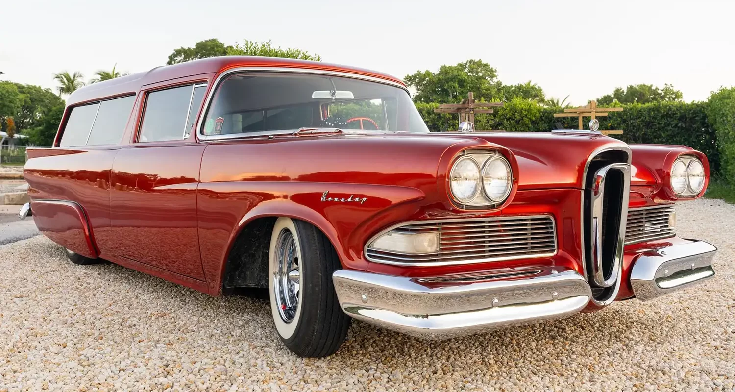 Beyond the Ordinary: A 1958 Edsel Roundup Station Wagon Custom Creation