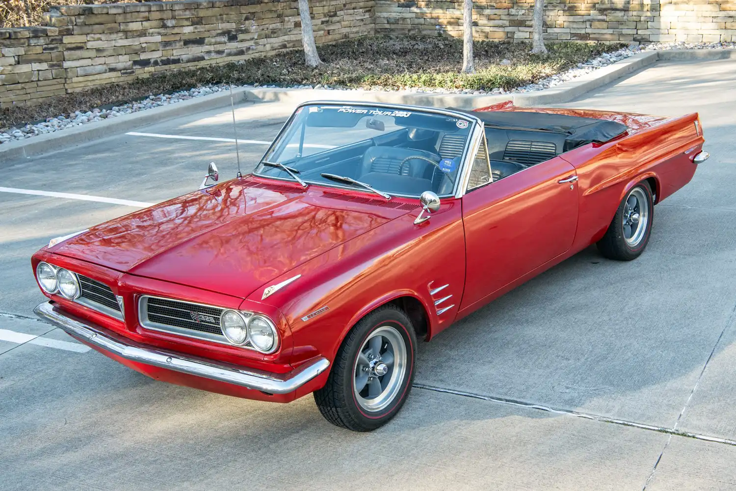 Red Hot and Ready to Roll: A 1963 Pontiac LeMans Convertible