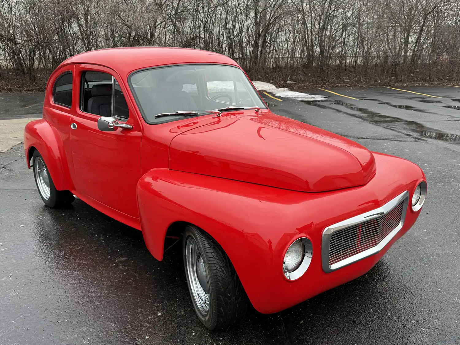 Red Rocket: A 1963 Volvo PV544 with a V8 Heart