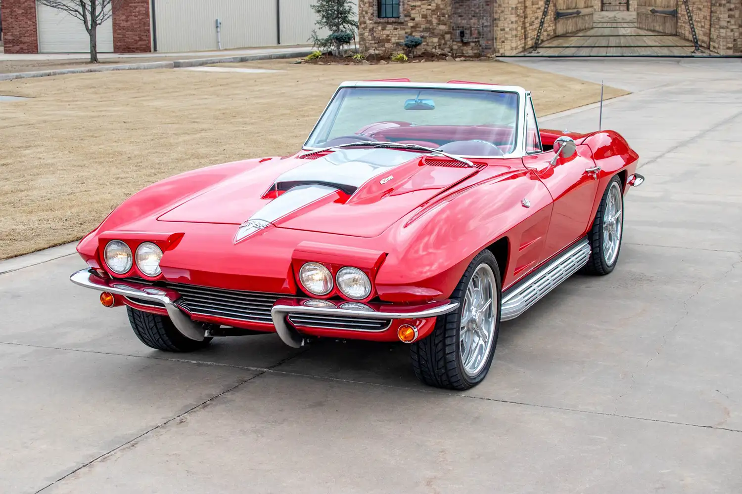 Red Revival: A 1964 Chevrolet Corvette Convertible with LS6 Power