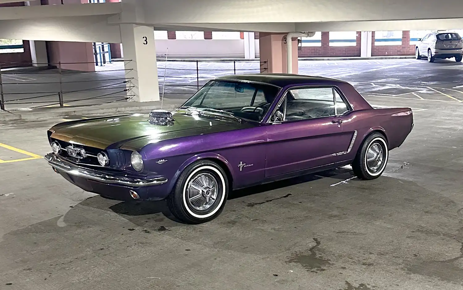 Purple Haze: A Supercharged ’65 Mustang Coupe