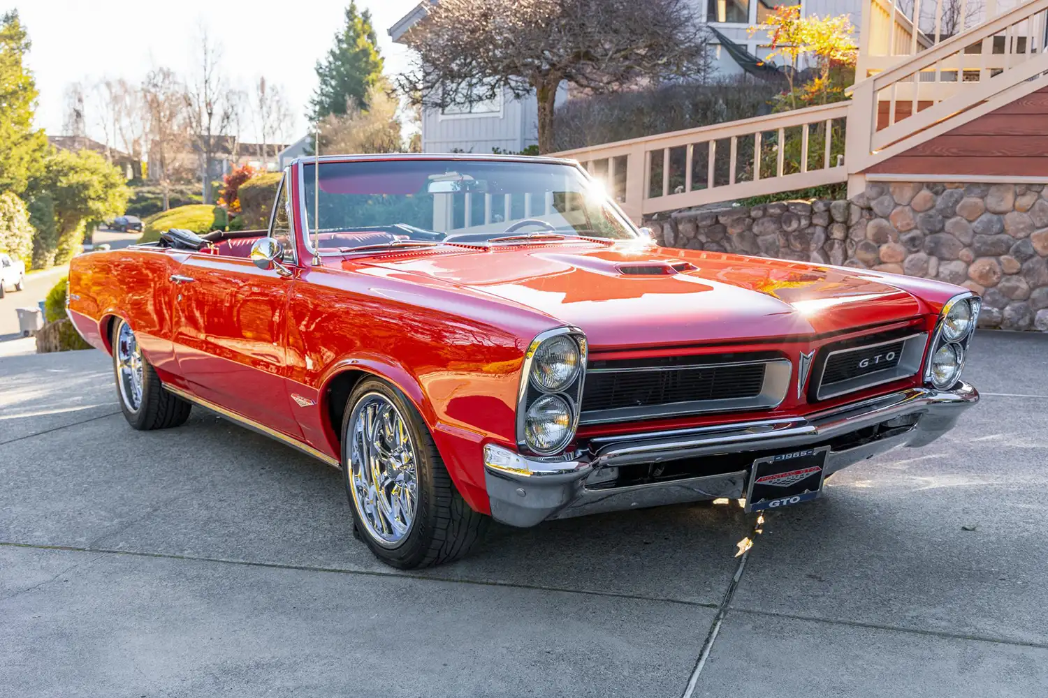 A Classic Muscle Car Icon: 1965 Pontiac GTO Convertible Tri-Power 4-Speed