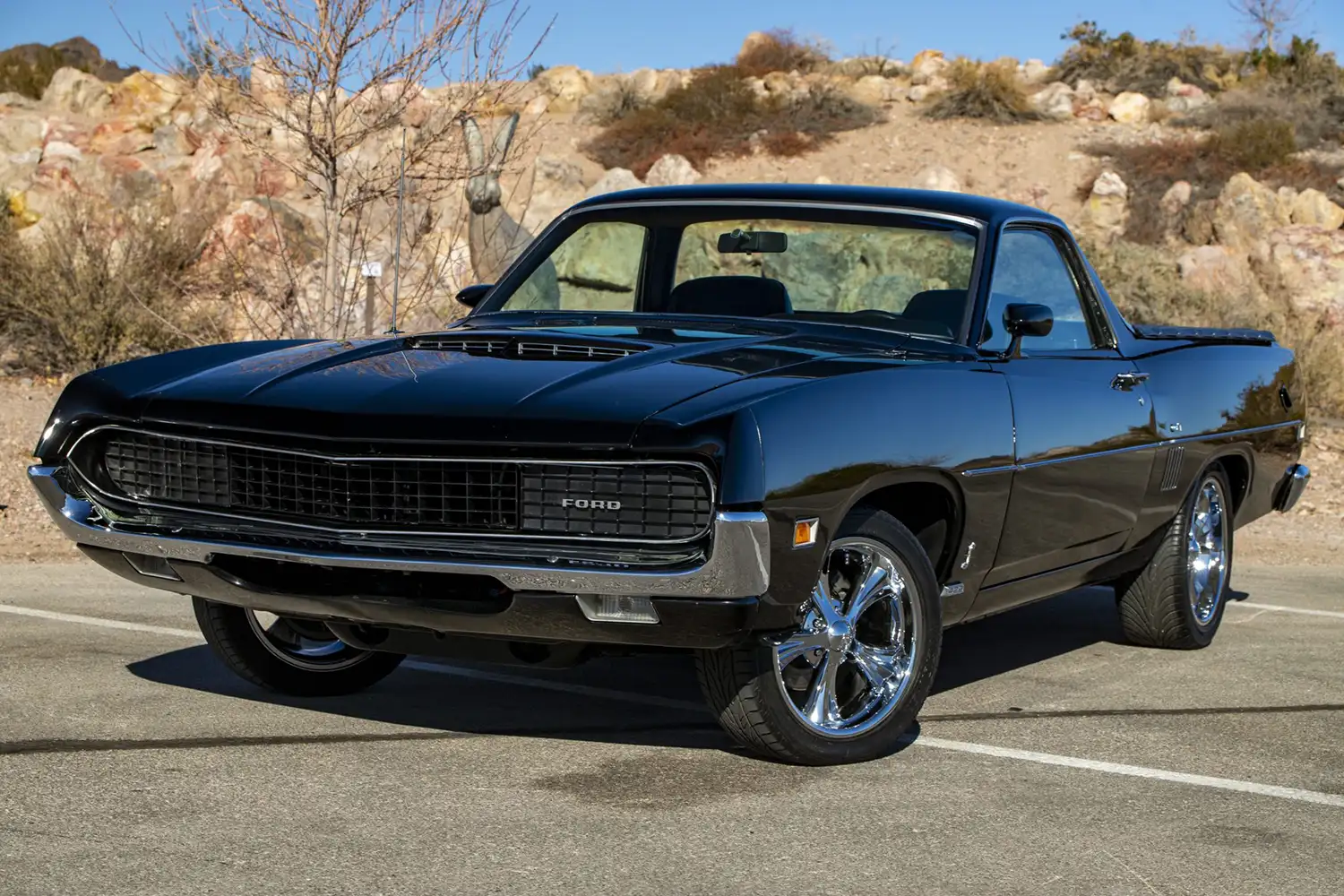 Blacktop Brute: The 1970 Ford Ranchero GT 429 4-Speed