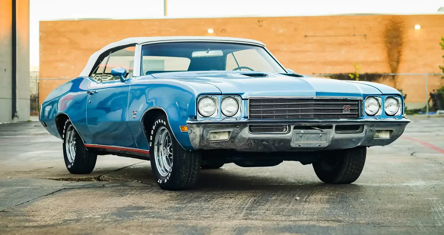 Rare Muscle: A 1972 Buick GS 455 Convertible