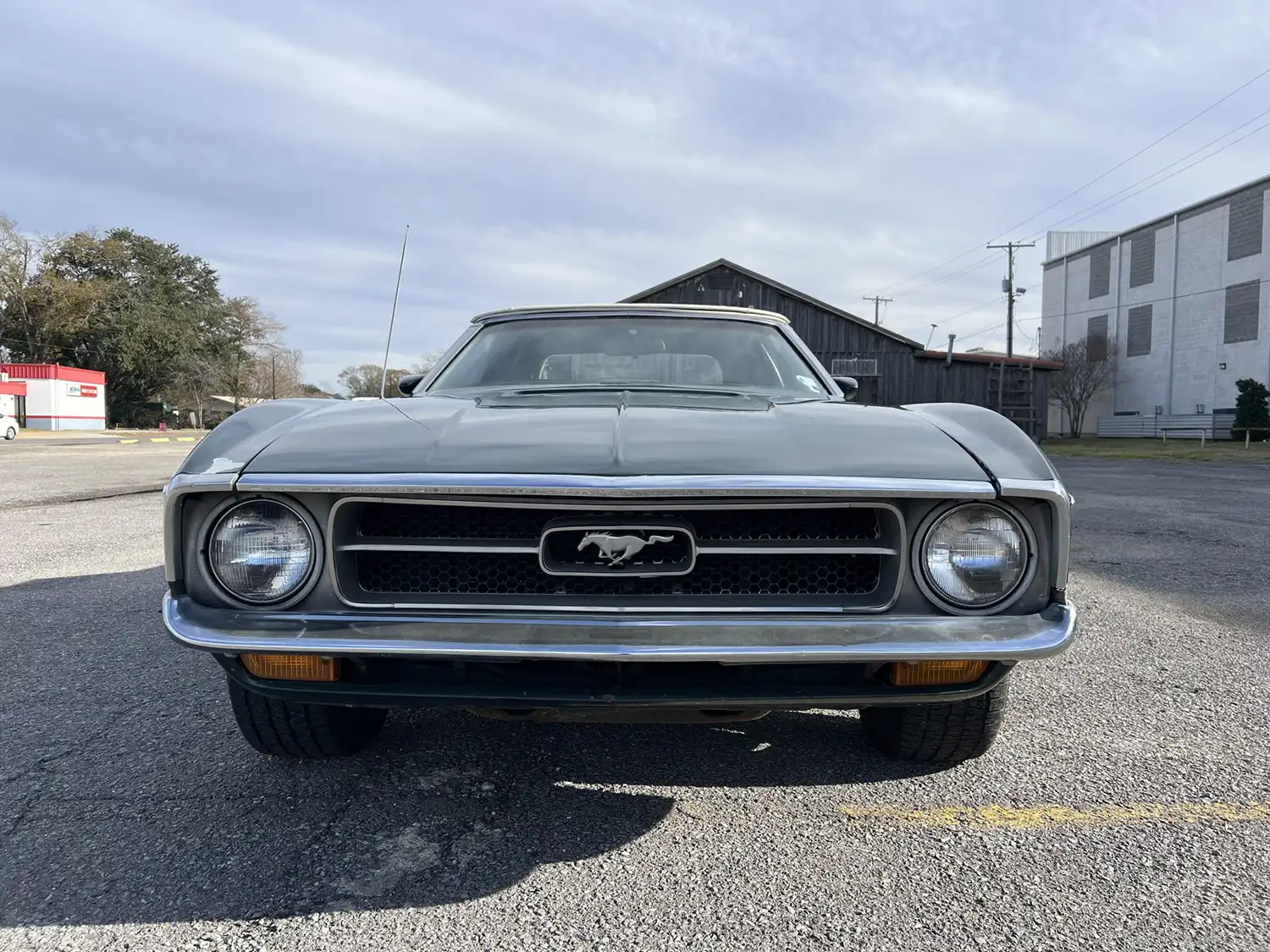 A Verdant Classic: 1972 Ford Mustang Convertible