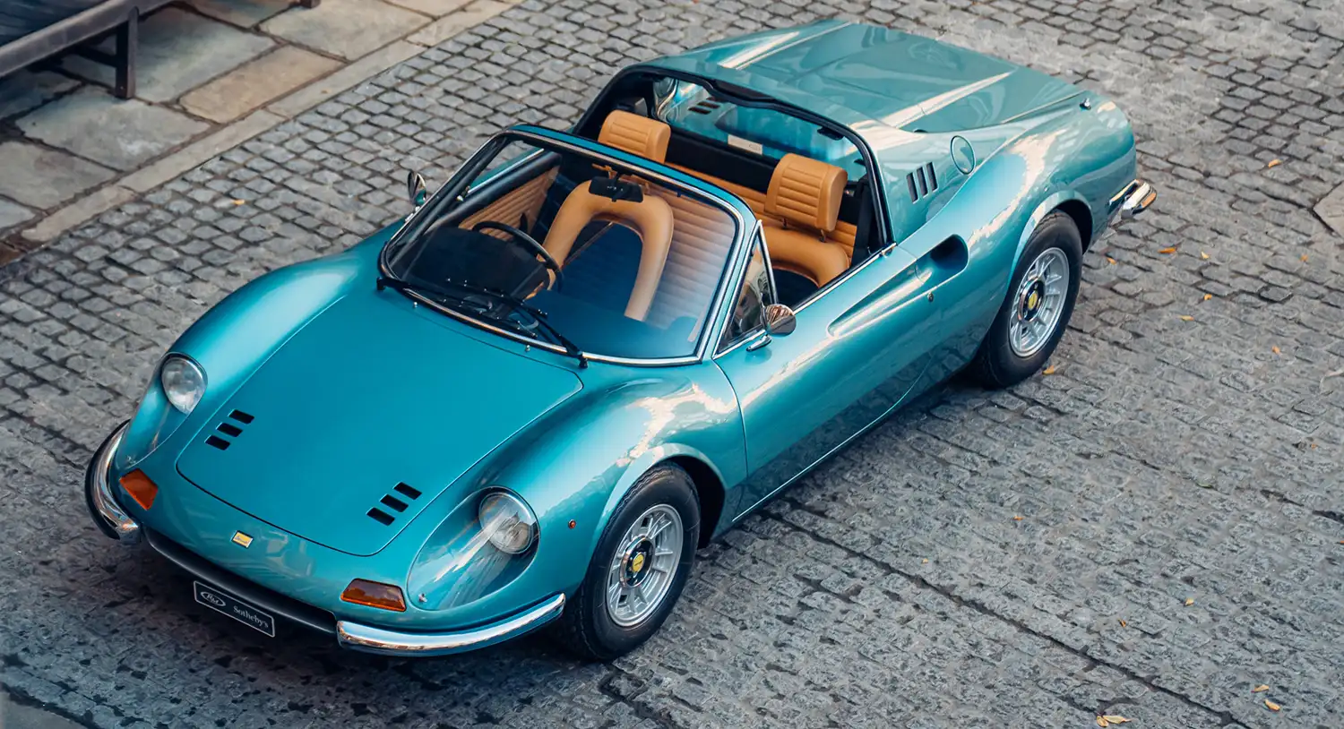 Azure Dream: The Exquisite 1973 Dino 246 GTS by Scaglietti