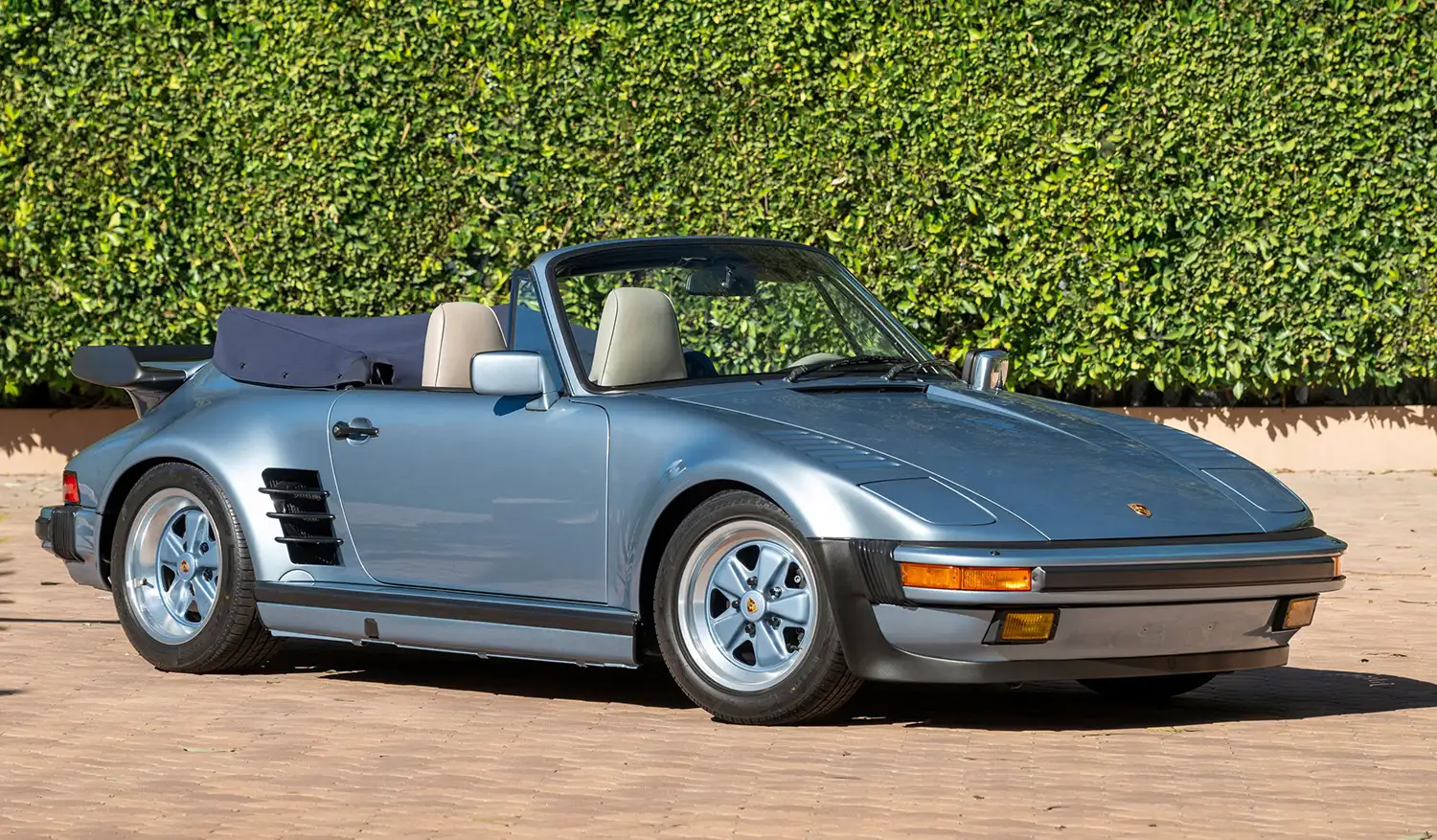 One-of-a-Kind Flat-Nose: A 1989 Porsche 911 Turbo Cabriolet