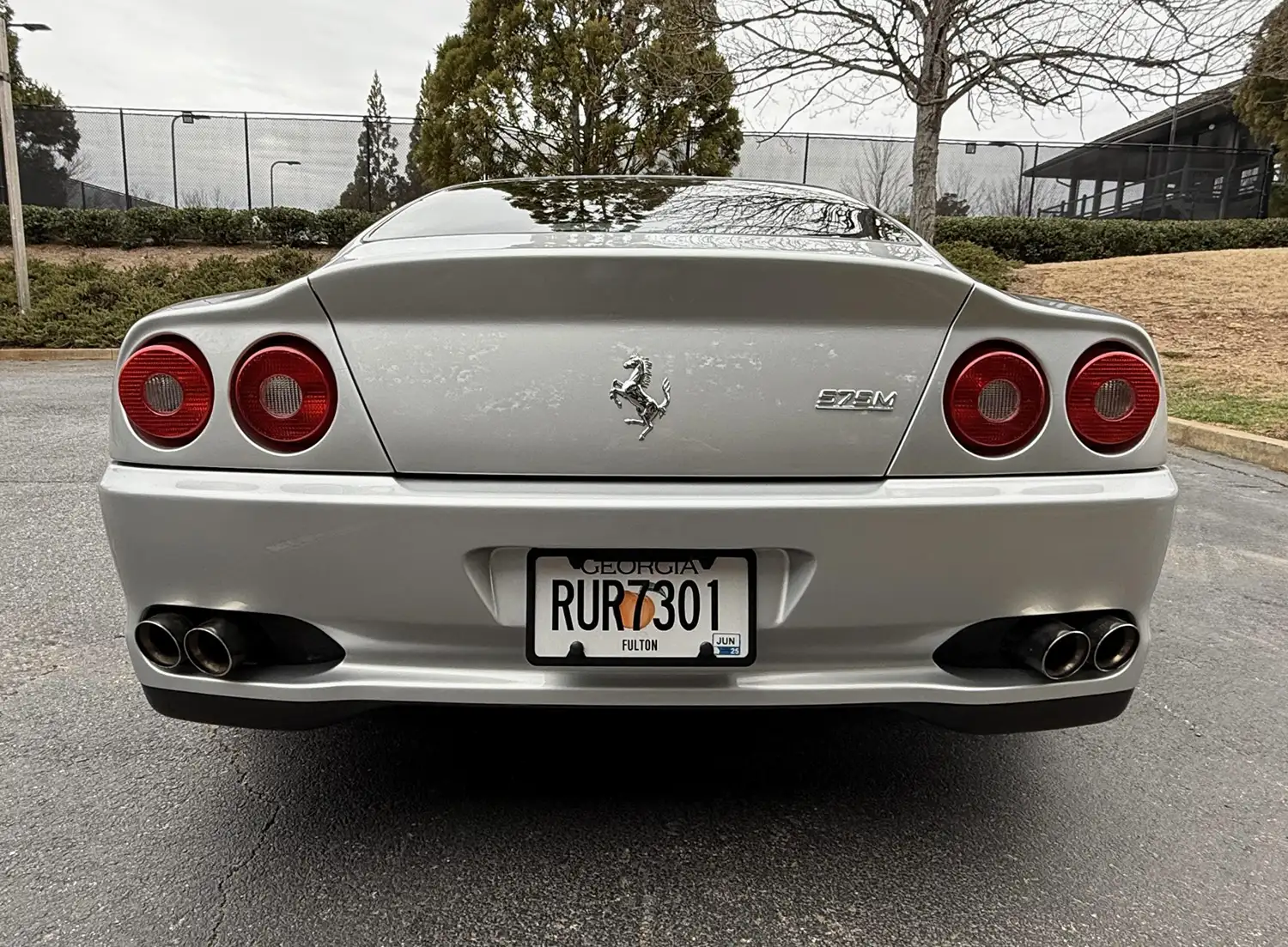 Silver Siren: A 2004 Ferrari 575M Maranello with Just 4,100 Miles