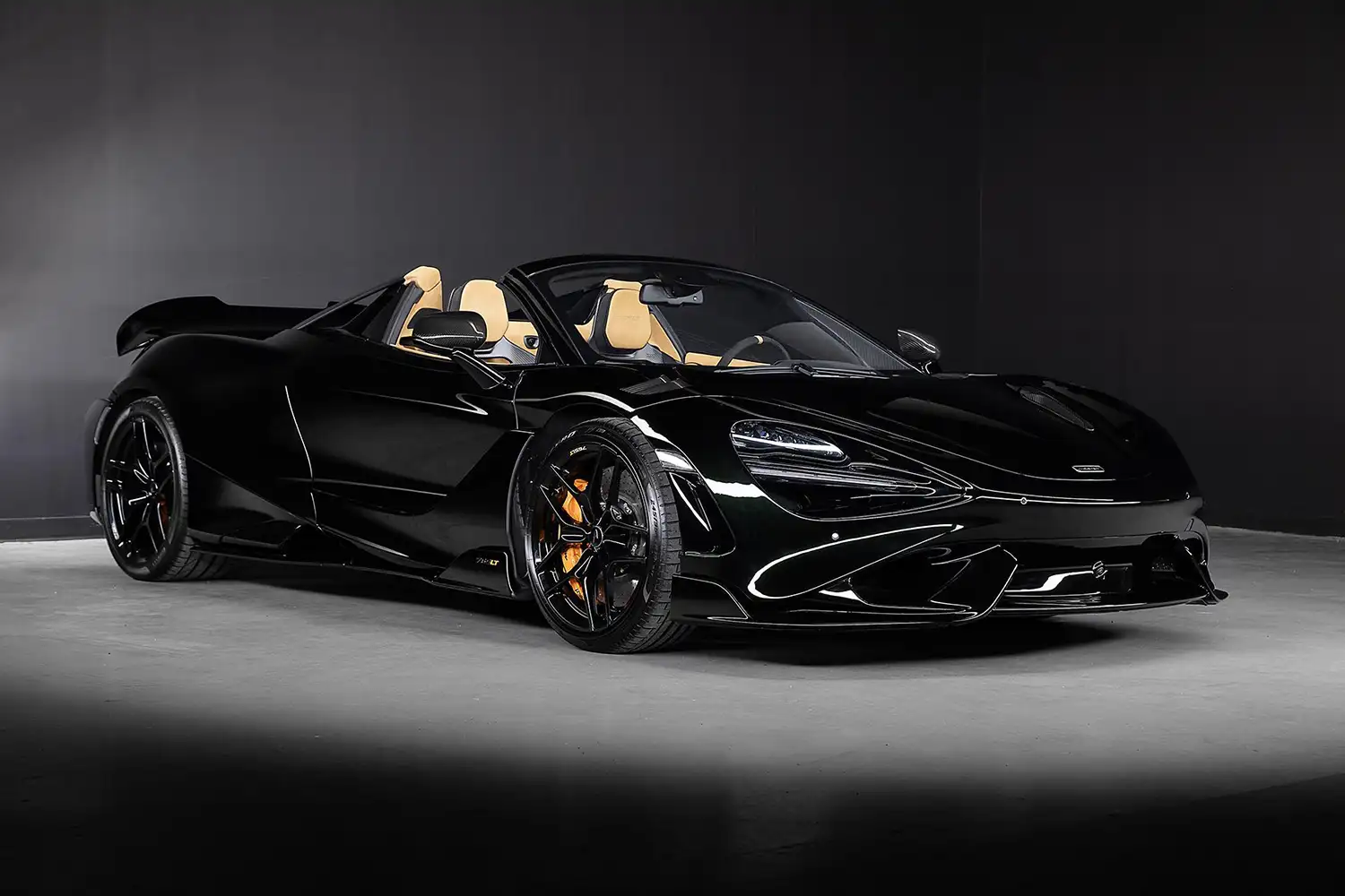 McLaren 765LT Spider: A Sherwood Black Symphony of Speed