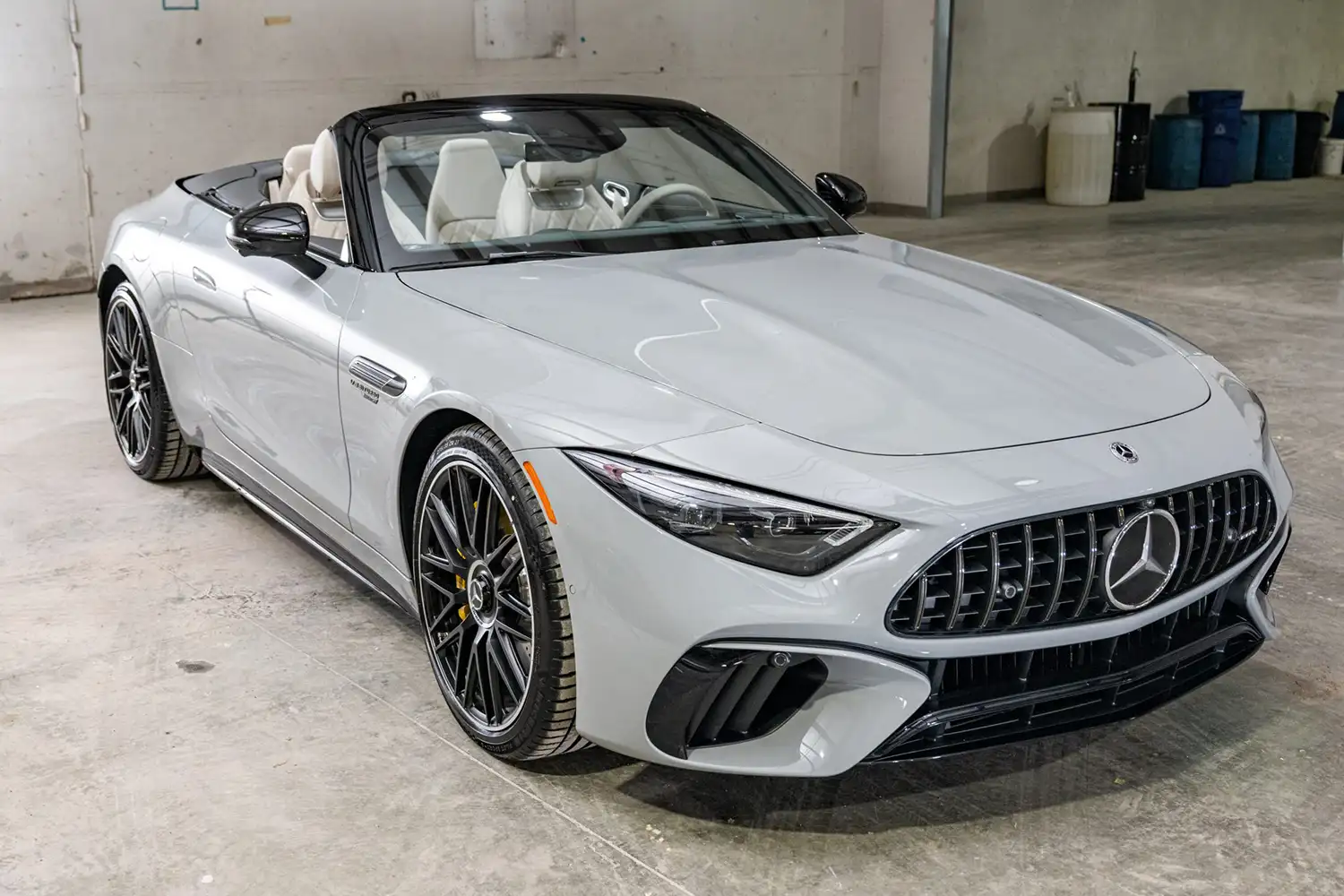 Alpine Gray Ace: A 2022 Mercedes-AMG SL63 with Exquisite Options