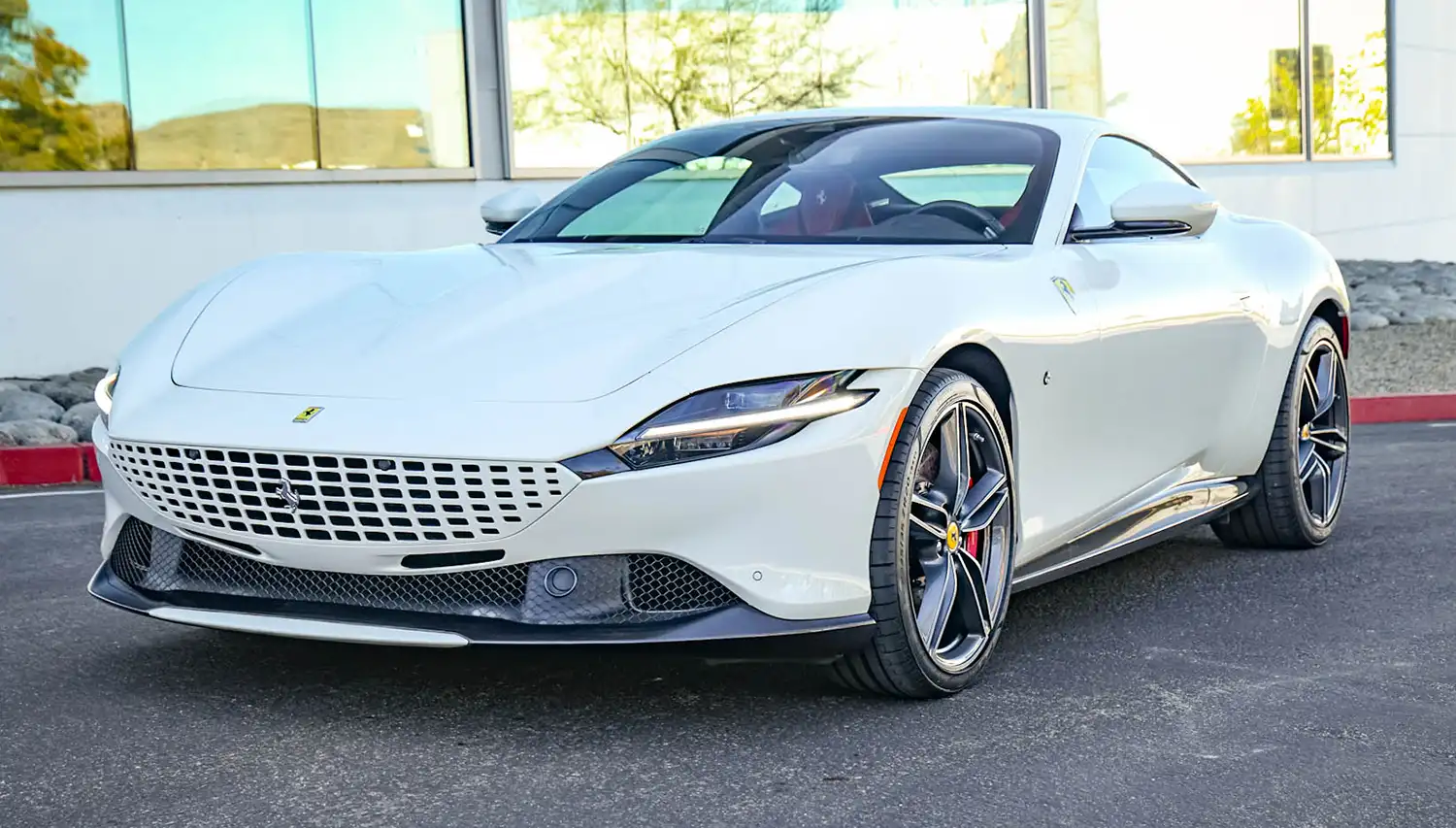 2024 Ferrari Roma Coupe: Bianco Avus Beauty