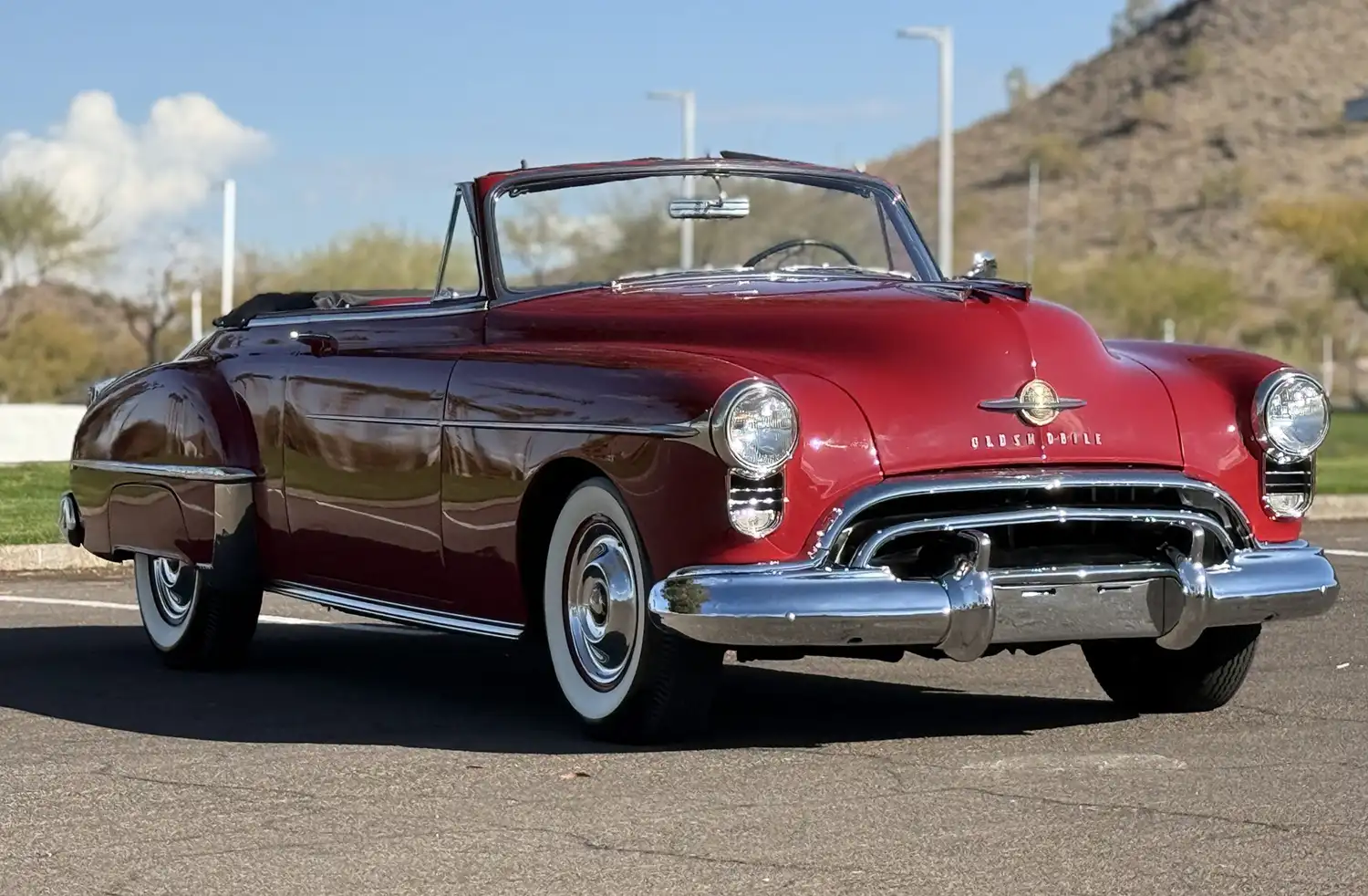 Rocket to the Past: 1950 Oldsmobile Rocket 88 Convertible