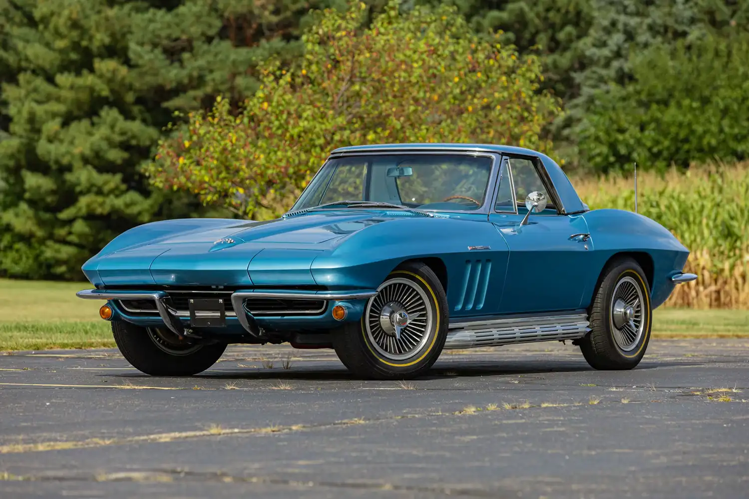 Blue Heaven: A 1965 Corvette Fuelie Convertible