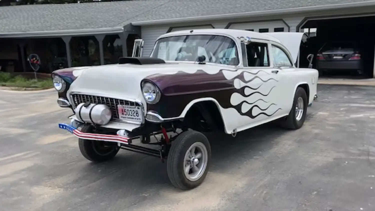 Blazing Hot Gasser: A 1955 Chevy 210 Ready to Race