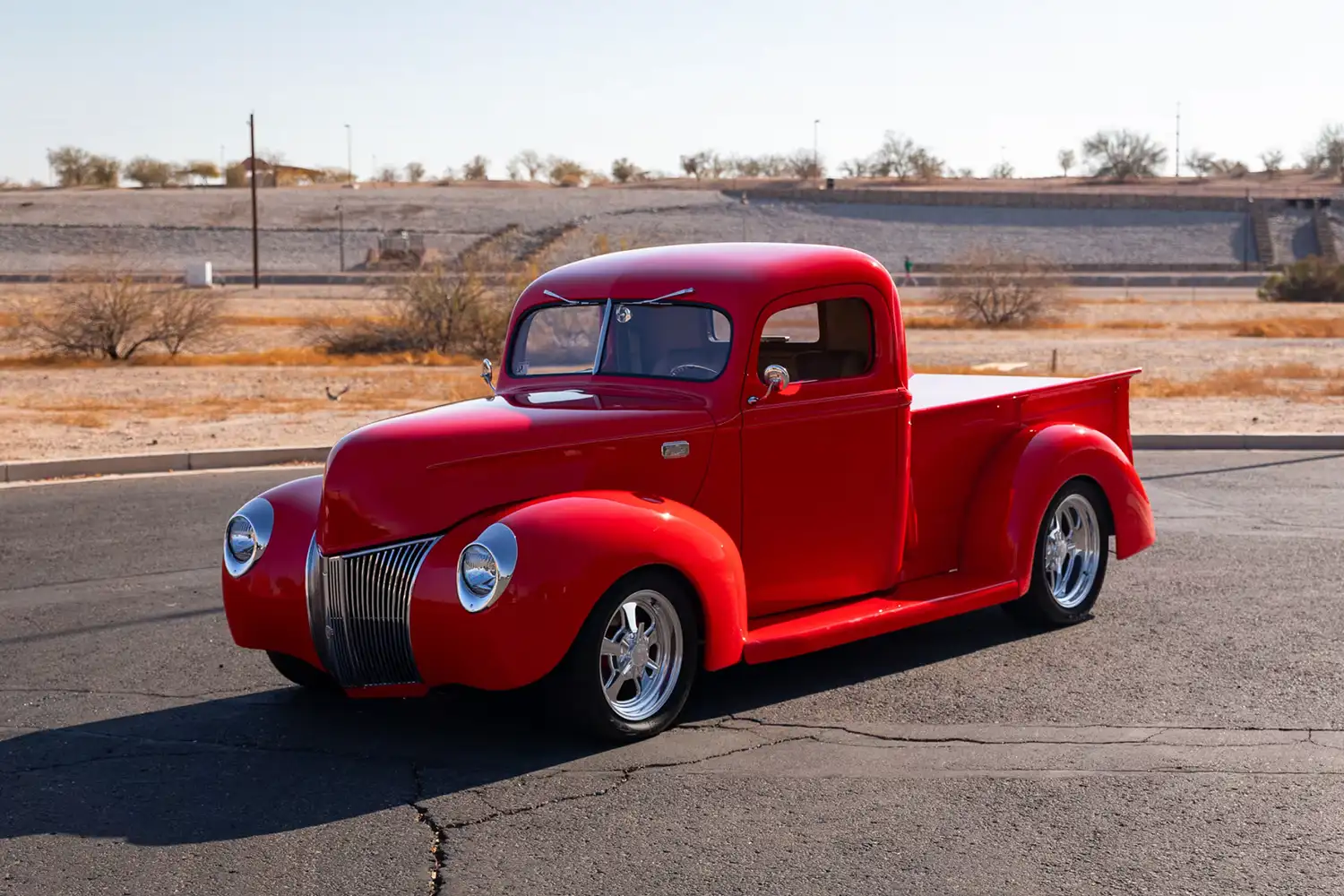 Red Hot and Ready to Roll: The Custom 1940 Ford Pickup