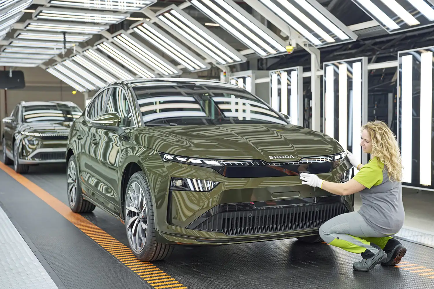 New Škoda Enyaq Hits the Production Line in Mladá Boleslav